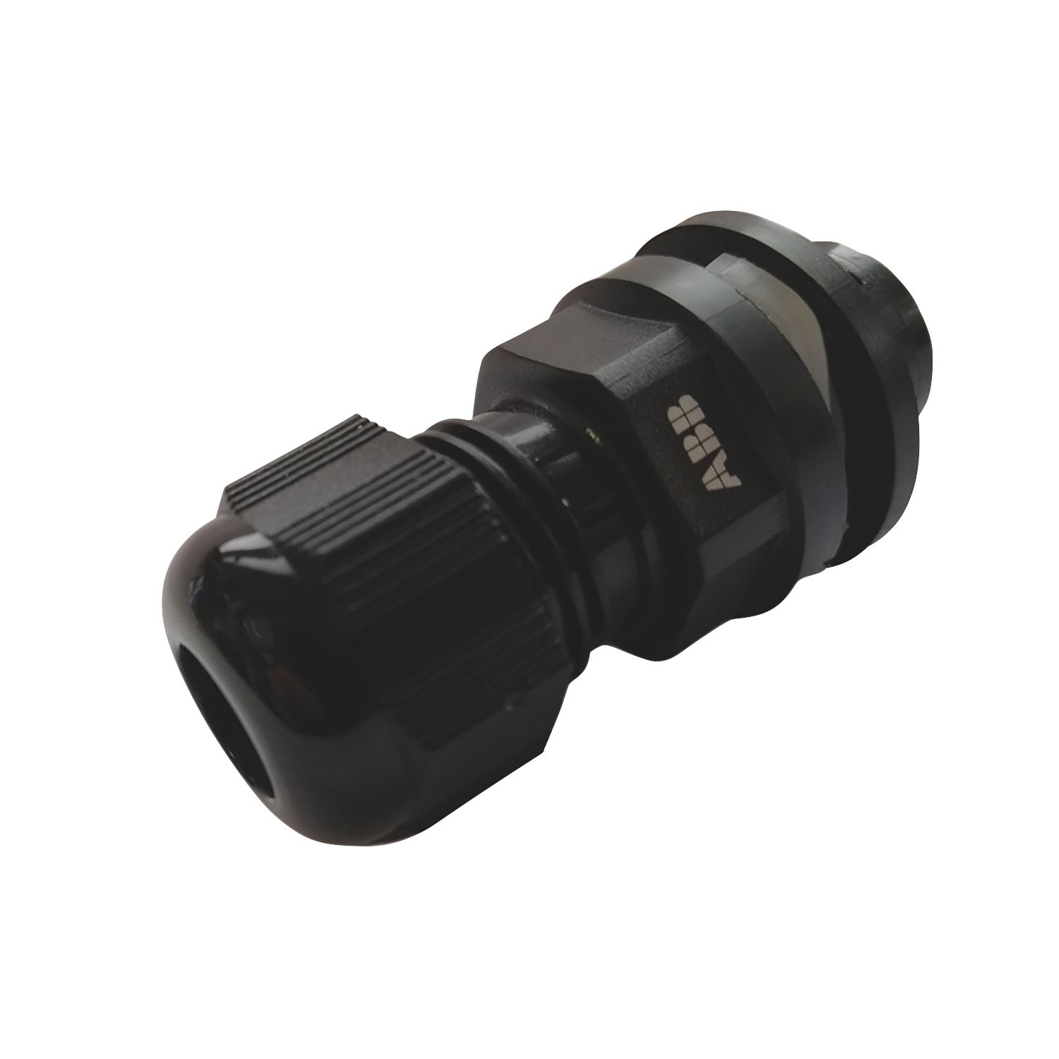 ABB Plastic Quick-Connect Cable Glands 20.2mm Black 10 Pack (143JK)