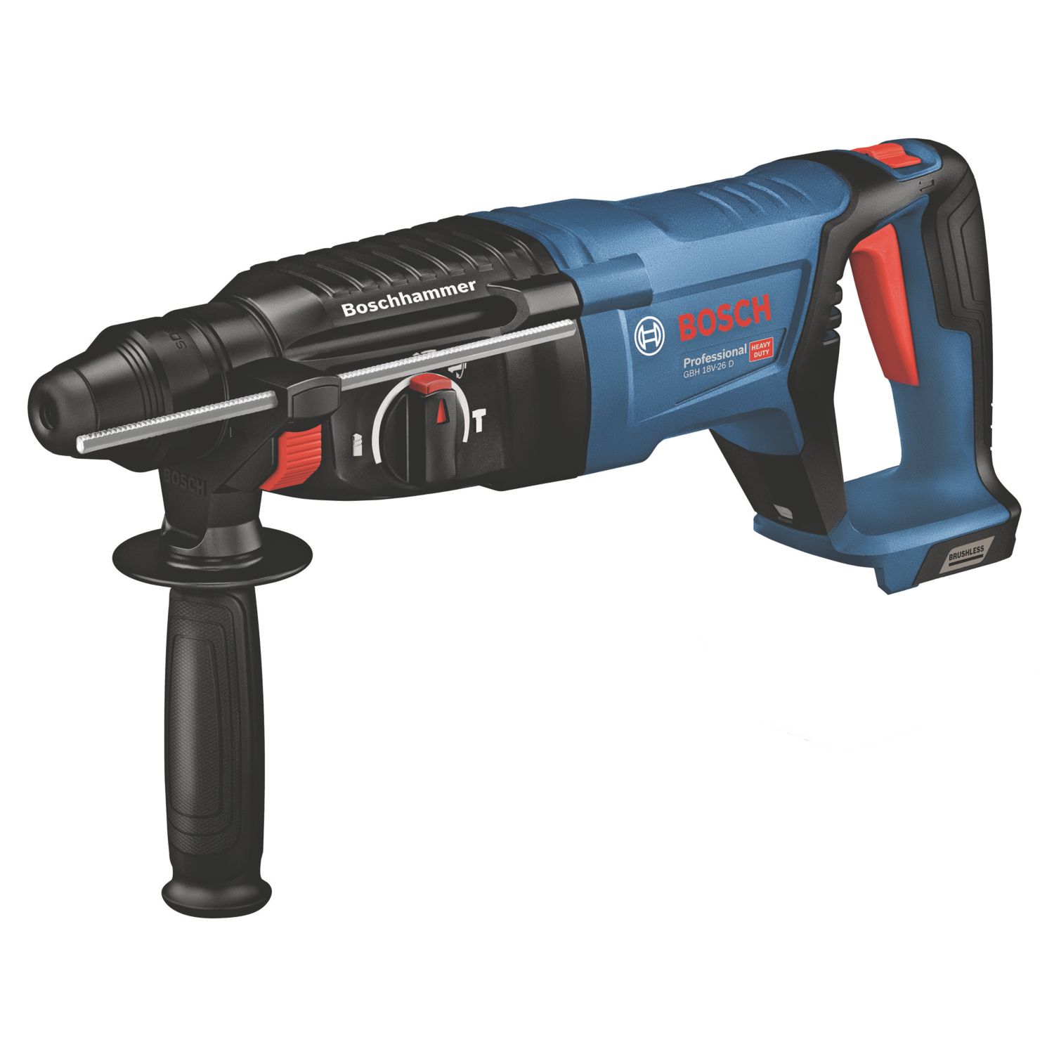 Bosch GBH 18V-26 D 2.6kg 18V Li-Ion ProCORE18V Brushless Cordless SDS Plus Rotary Hammer Drill - Bare (143KU)
