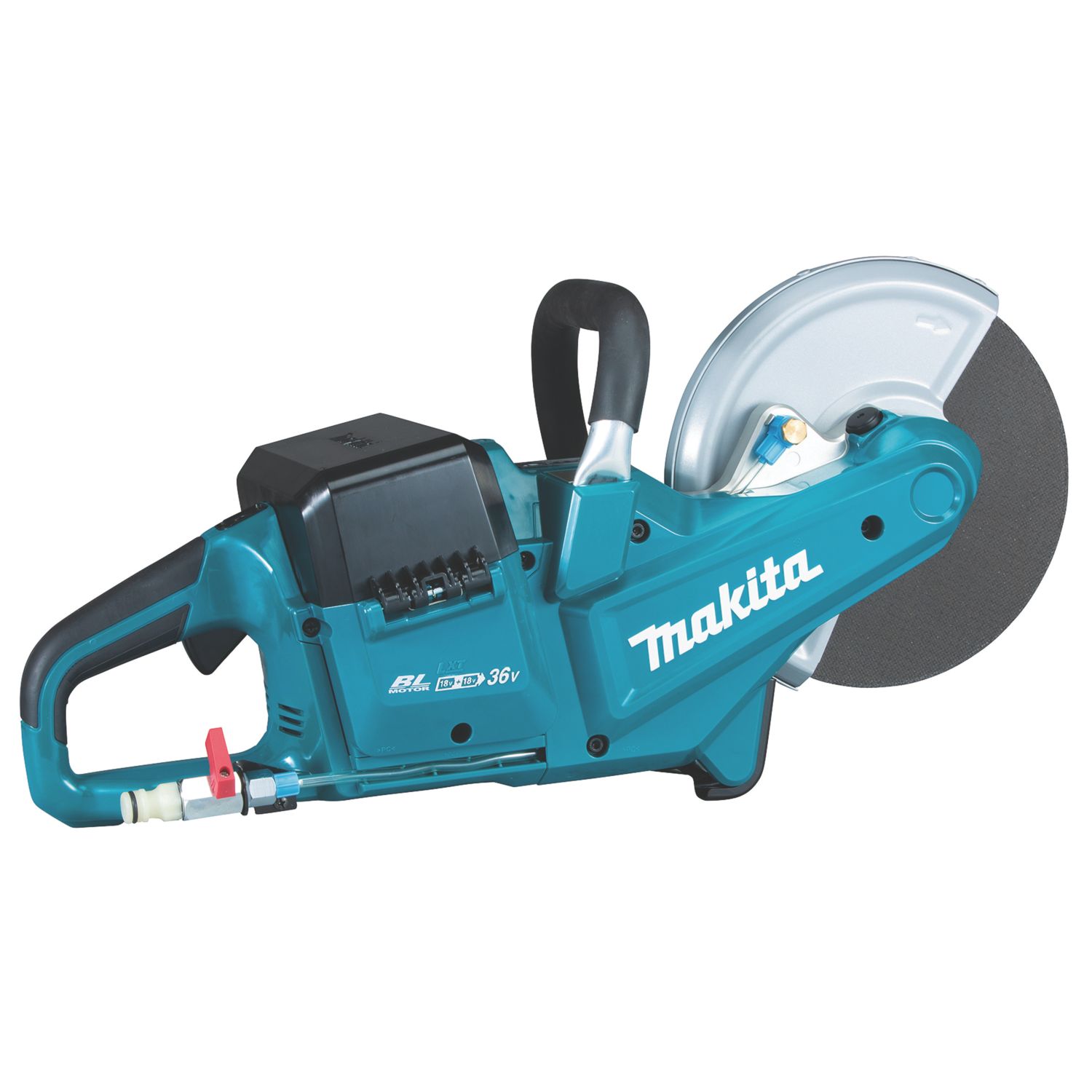 Makita DCE090T2X1 36V 2 x 5.0Ah Li-Ion LXT Brushless Cordless 230mm Disc Cutter (145XP)