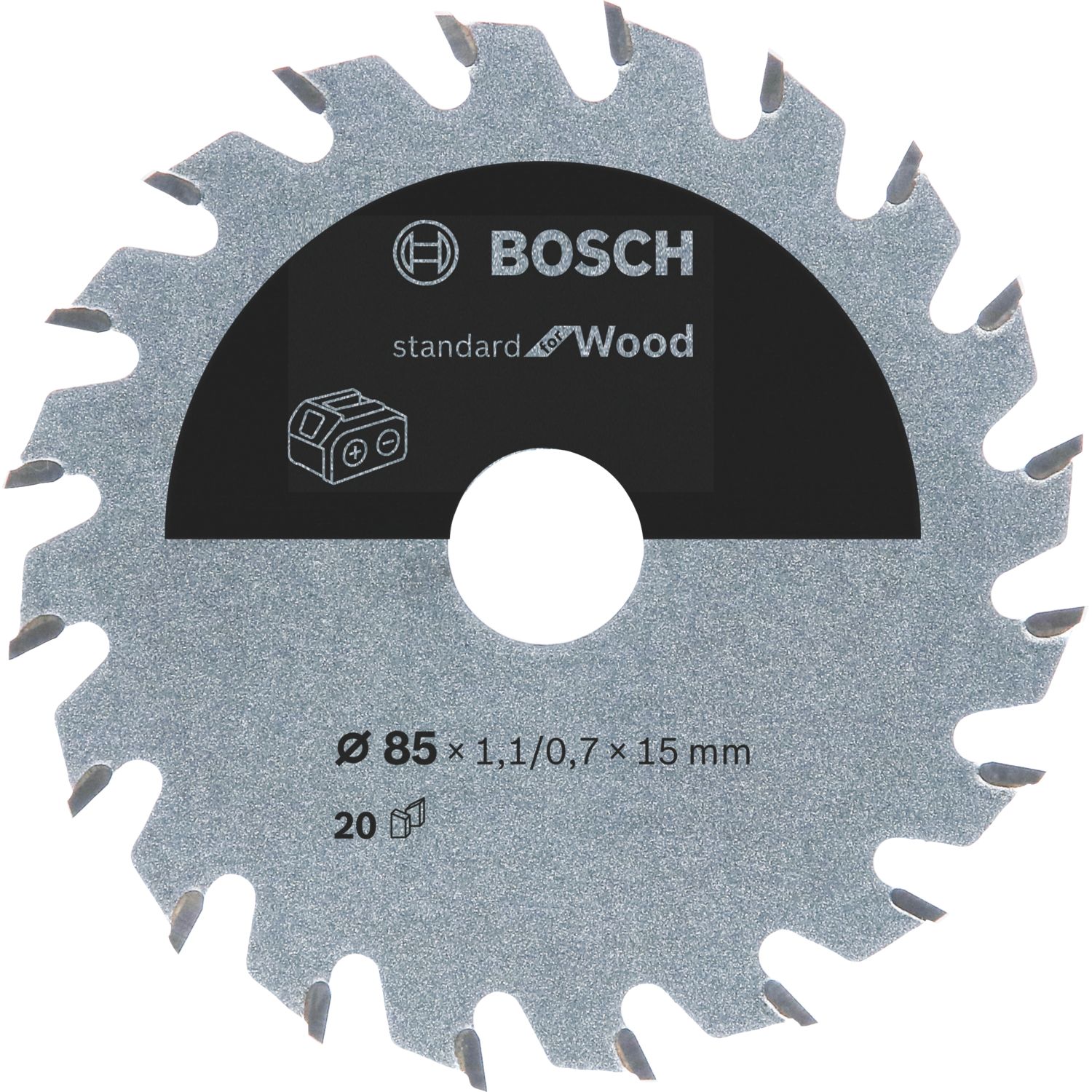 Bosch 2608837666 Wood Circular Saw Blade 85mm x 15mm 20T (146VV)