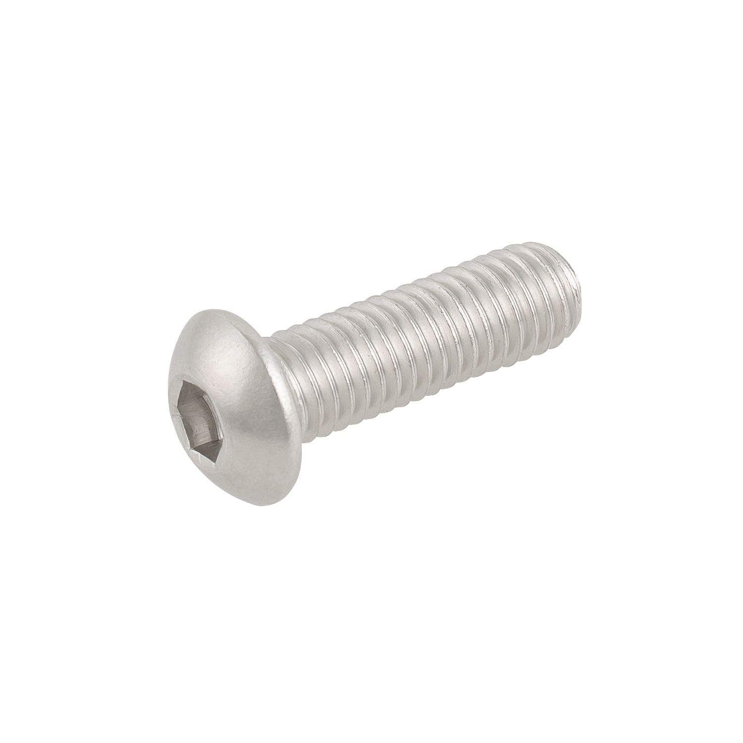Easyfix Button Head Socket Screws A2 Stainless Steel M8 x 25mm 50 Pack (1470T)