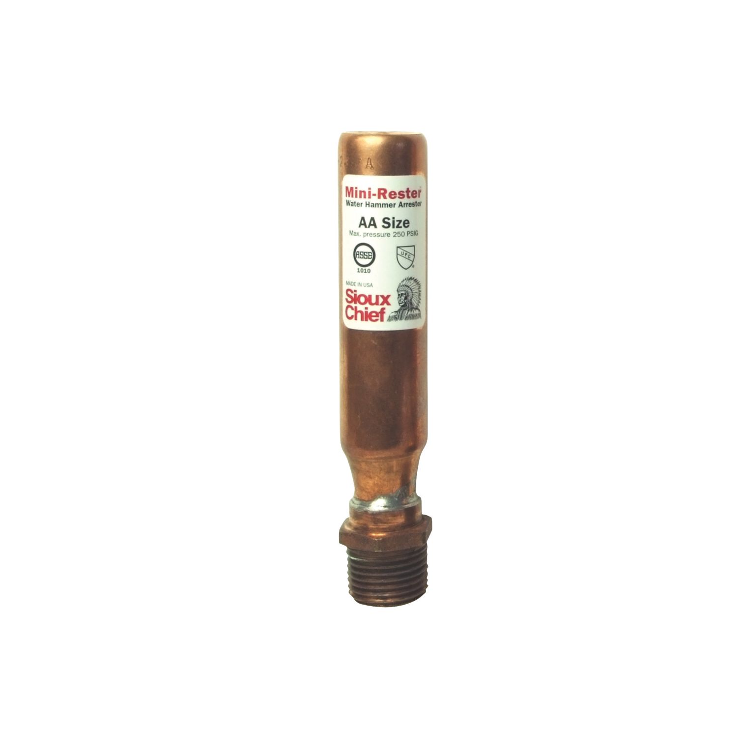 Sioux Chief DW660-2J Water Hammer Arrestor 1/2" BSP (1492R)