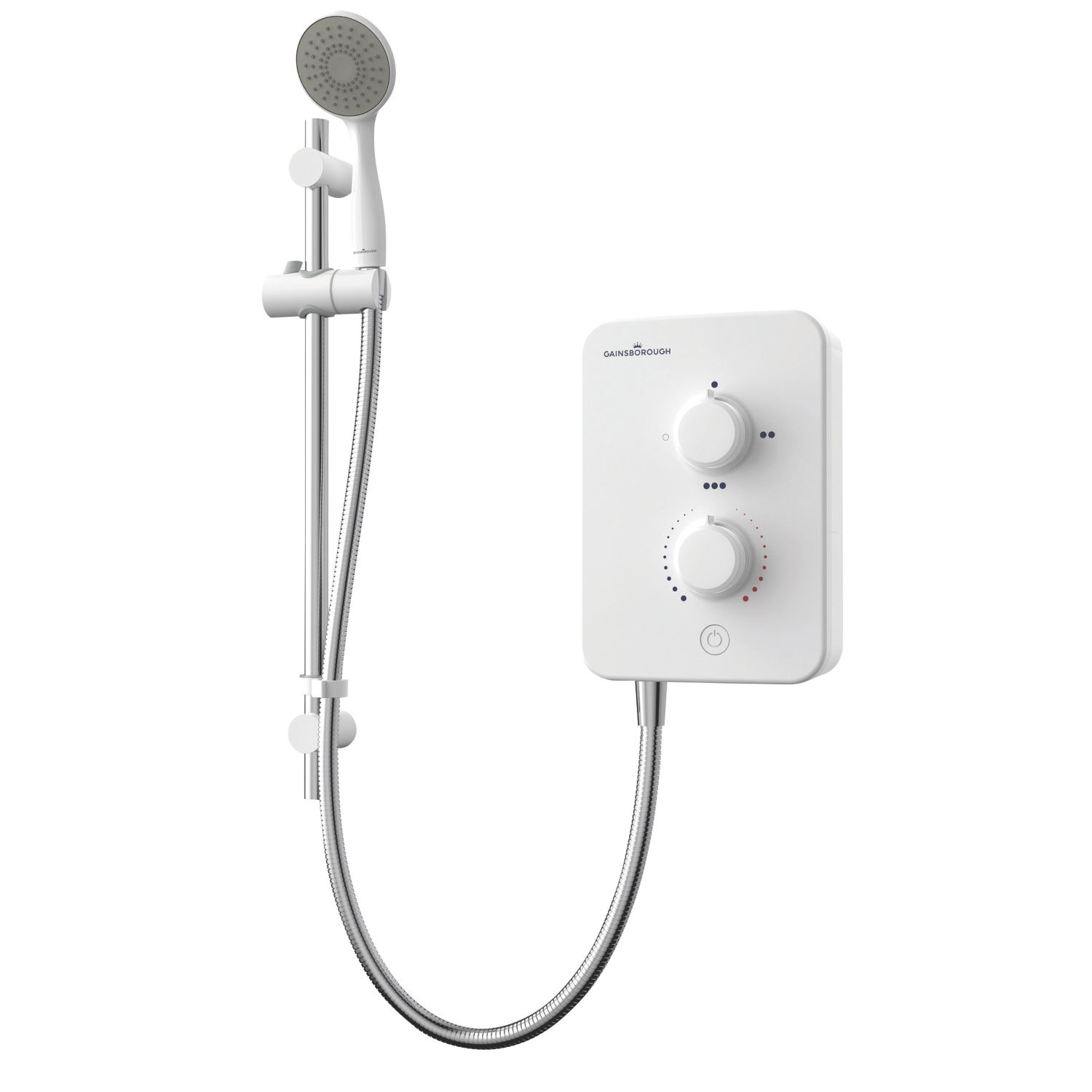 Gainsborough Slim Mono White 8.5kW Electric Shower (149HY)