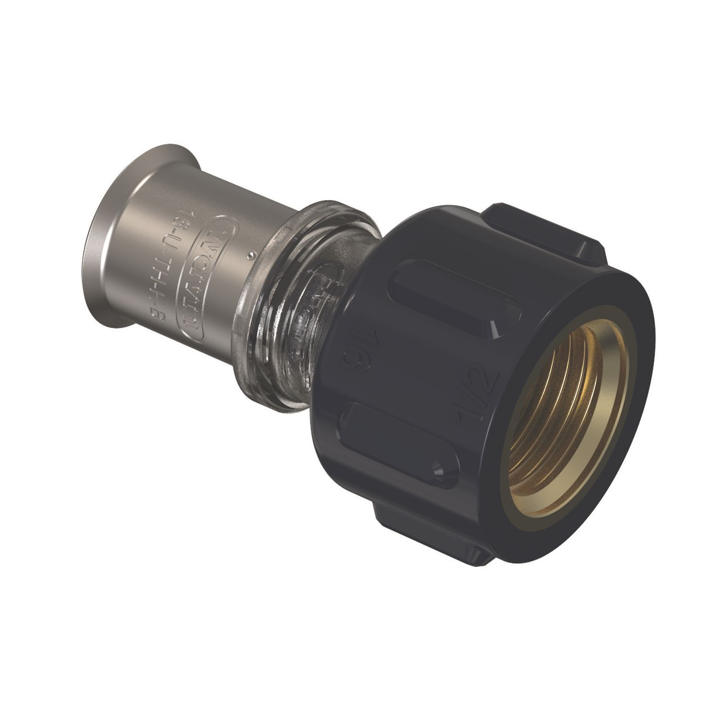 Wavin Tigris K5 Multi-Layer Composite Press-Fit Adapting Female Couplers 0.5" x 16mm 10 Pack (151RM)