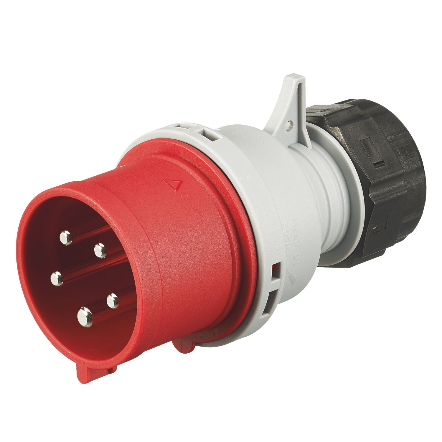 MK 32A 3P+N+E Site Service Plug 380-415V (155JR)