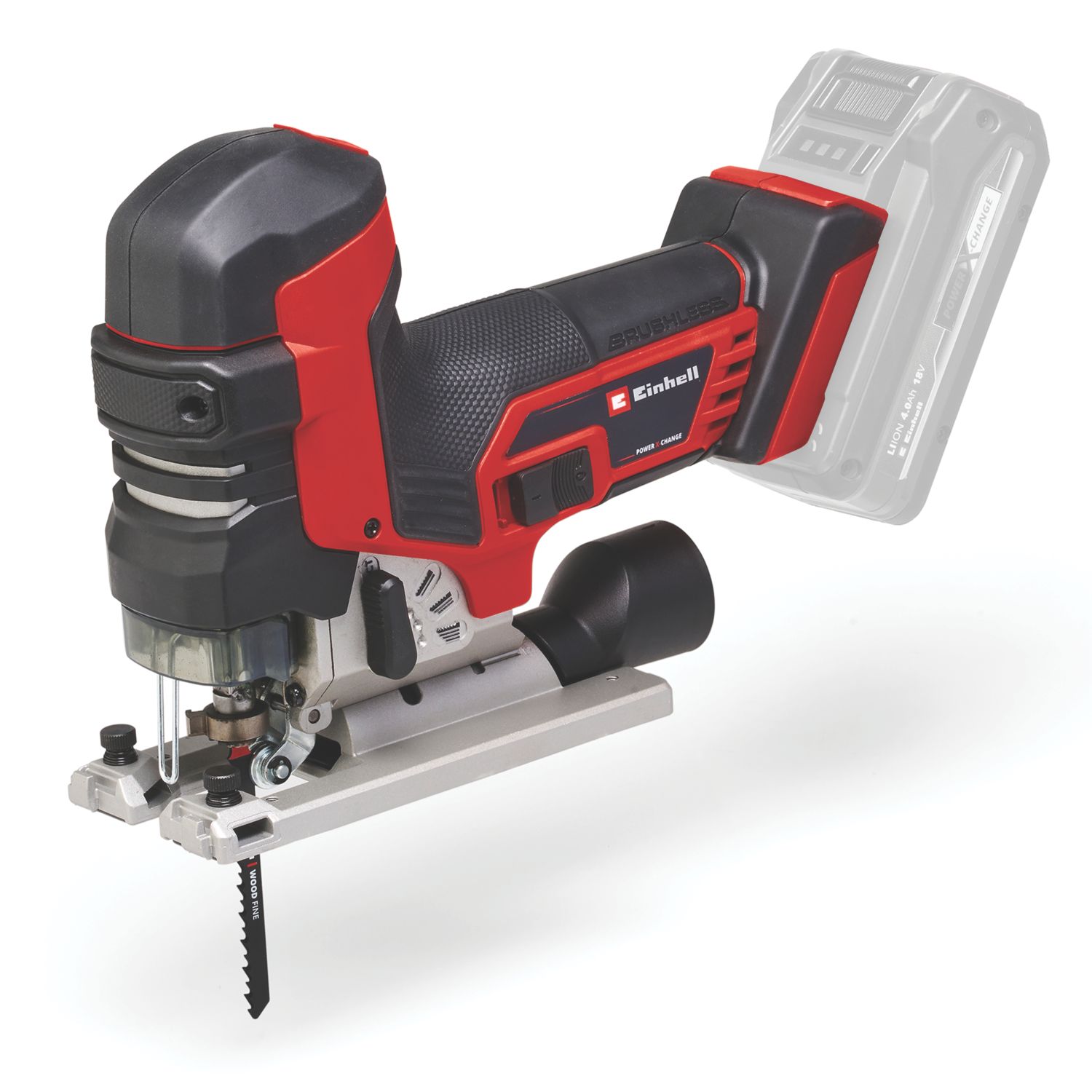 Einhell Professional TP-JST 18/135 Li BL 18V Li-Ion Power X-Change Brushless Cordless Body Grip Jigsaw - Bare (156CP)