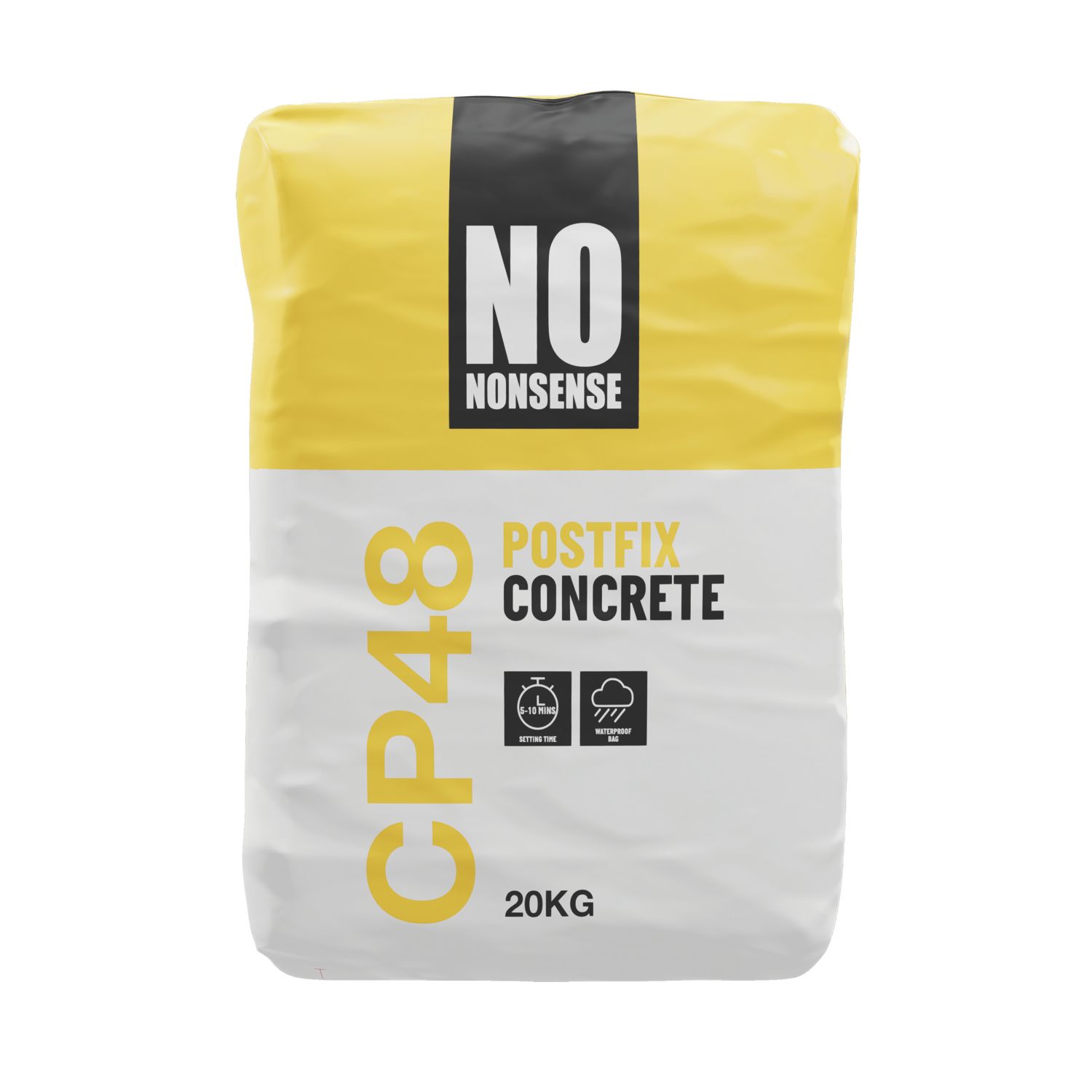 No Nonsense CP48 PostFix Concrete Grey 20kg (156GL)