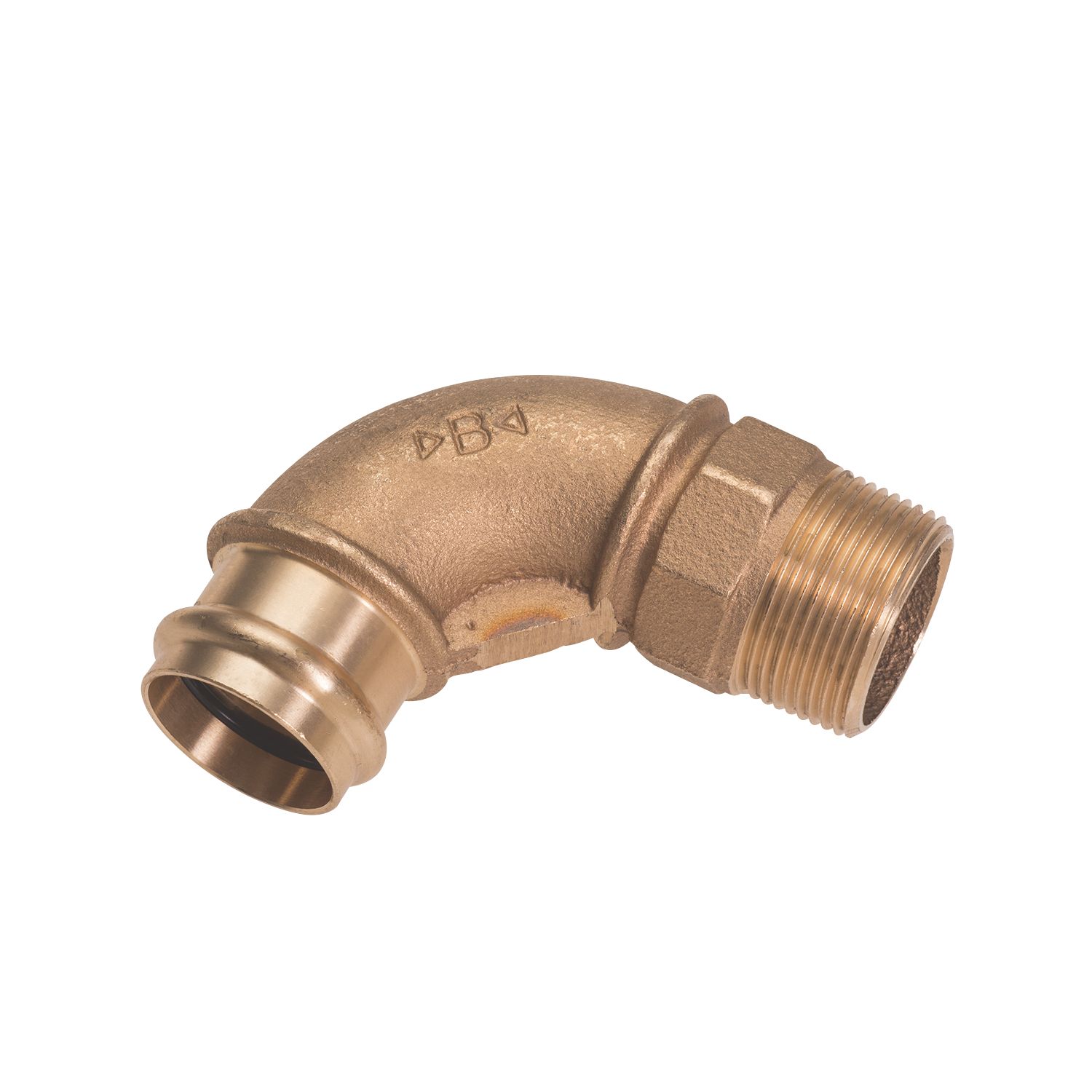 Conex Banninger B Press Copper Press-Fit Adapting 90° Male Elbows 15mm x 1/2" 10 Pack (157HX)