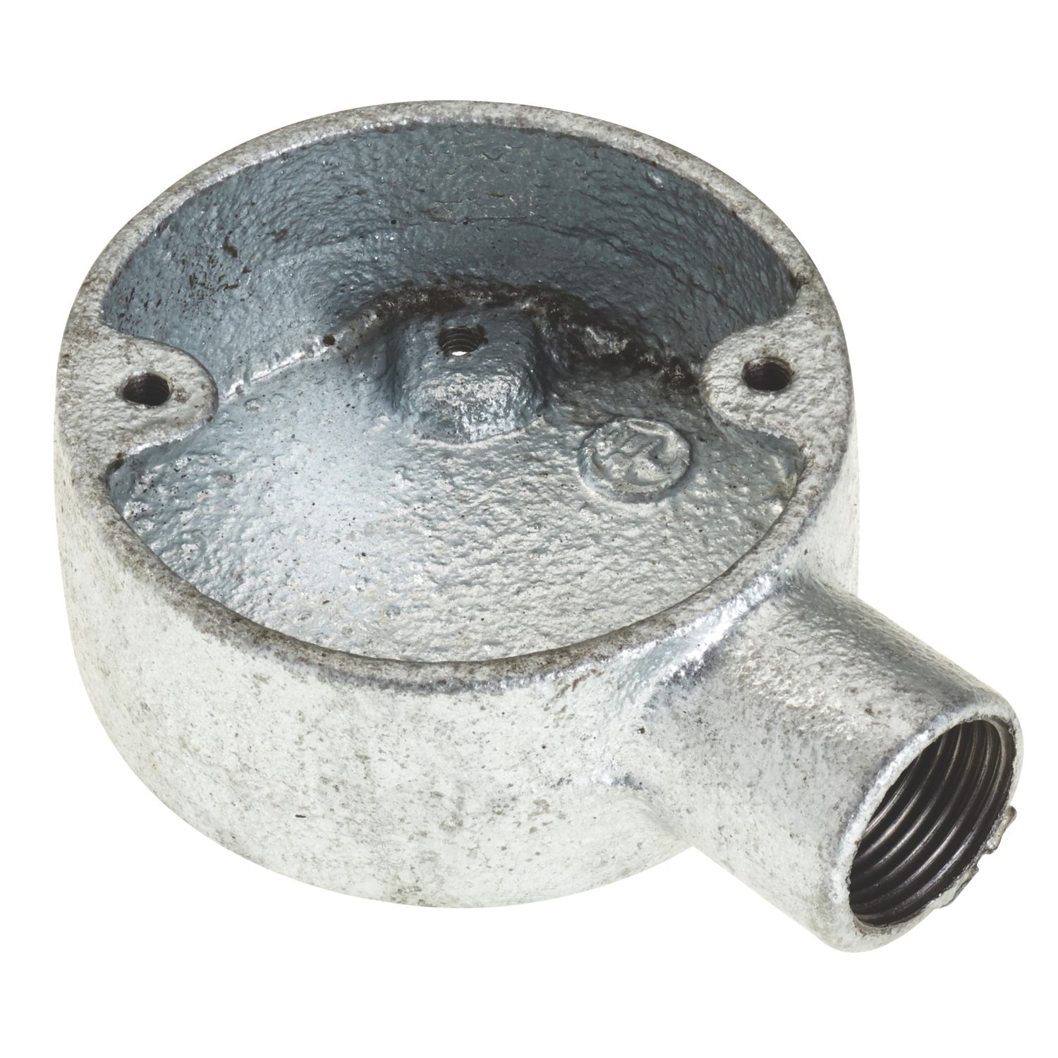 Deta 1 Way 20mm Terminal Conduit Box Galvanised (1599J)