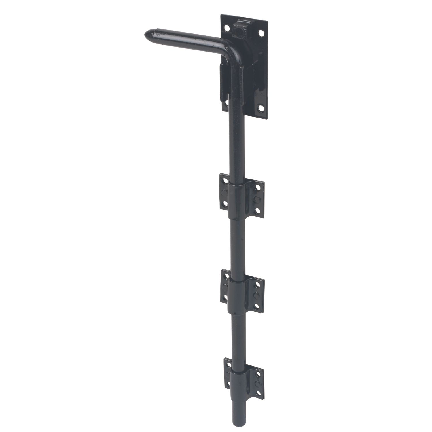 GateMate Door Bolt Black 450mm (159YV)