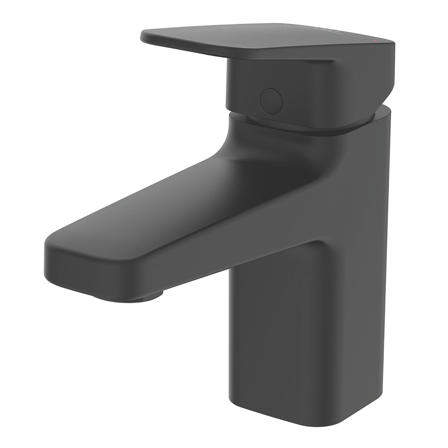 Ideal Standard Ceraplan Silk Black 146mm Cloakroom Lever Mono Basin Mixer Tap (160KC)