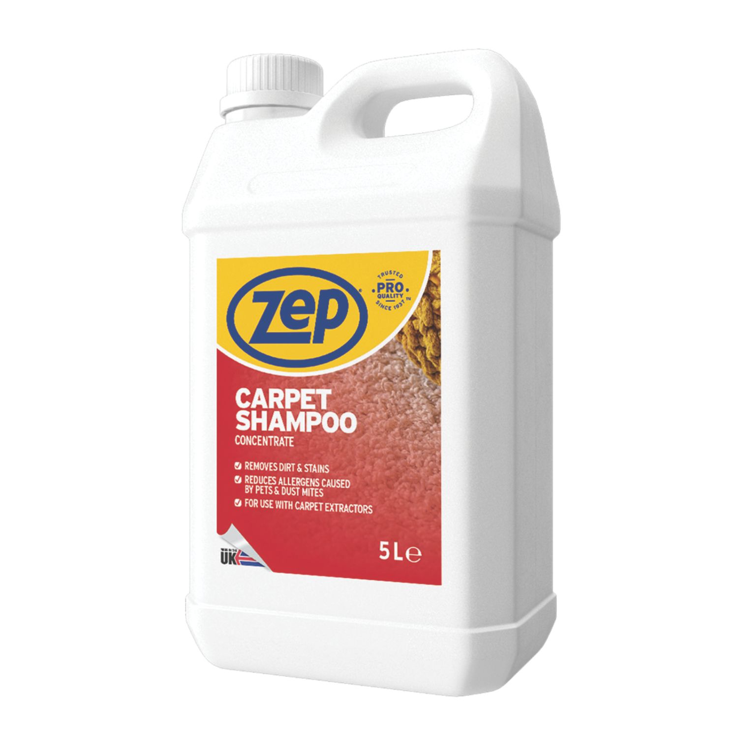 Zep Carpet Shampoo Concentrate 5Ltr (1618J)
