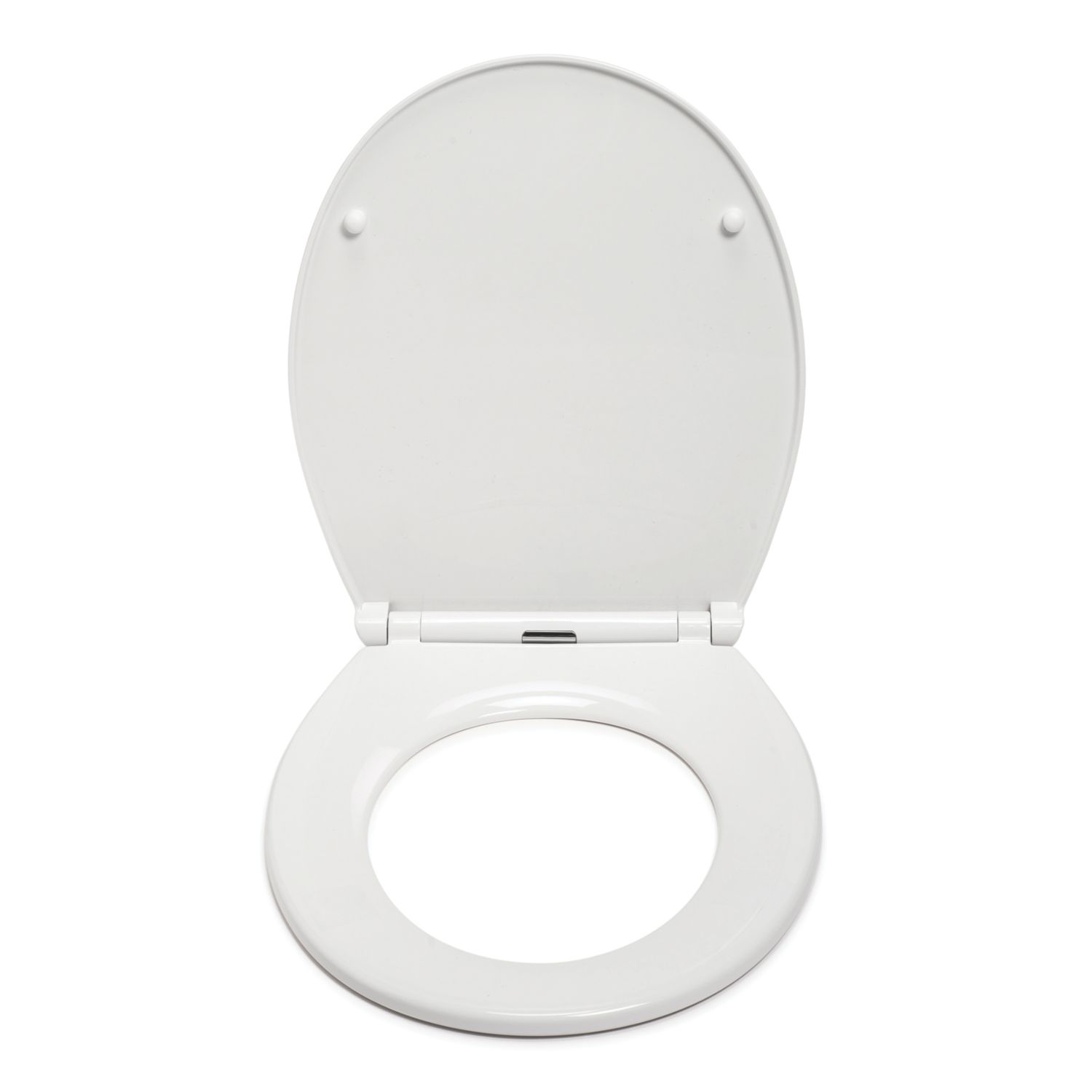 Croydex Capri Soft-Close Toilet Seat Polypropylene White (163CV)