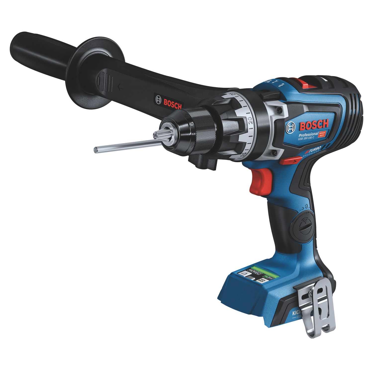 Bosch GSB 18V-150 C 18V Li-Ion ProCORE18V Brushless Cordless BITURBO Combi Drill - Bare (164PV)
