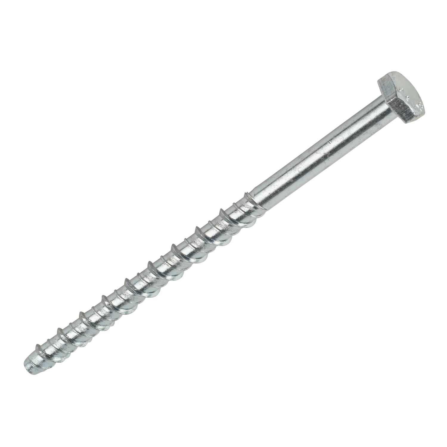 Rawlplug LX Zinc-Plated Steel Concrete Screwbolts M8 x 150mm 10 Pack (1651J)