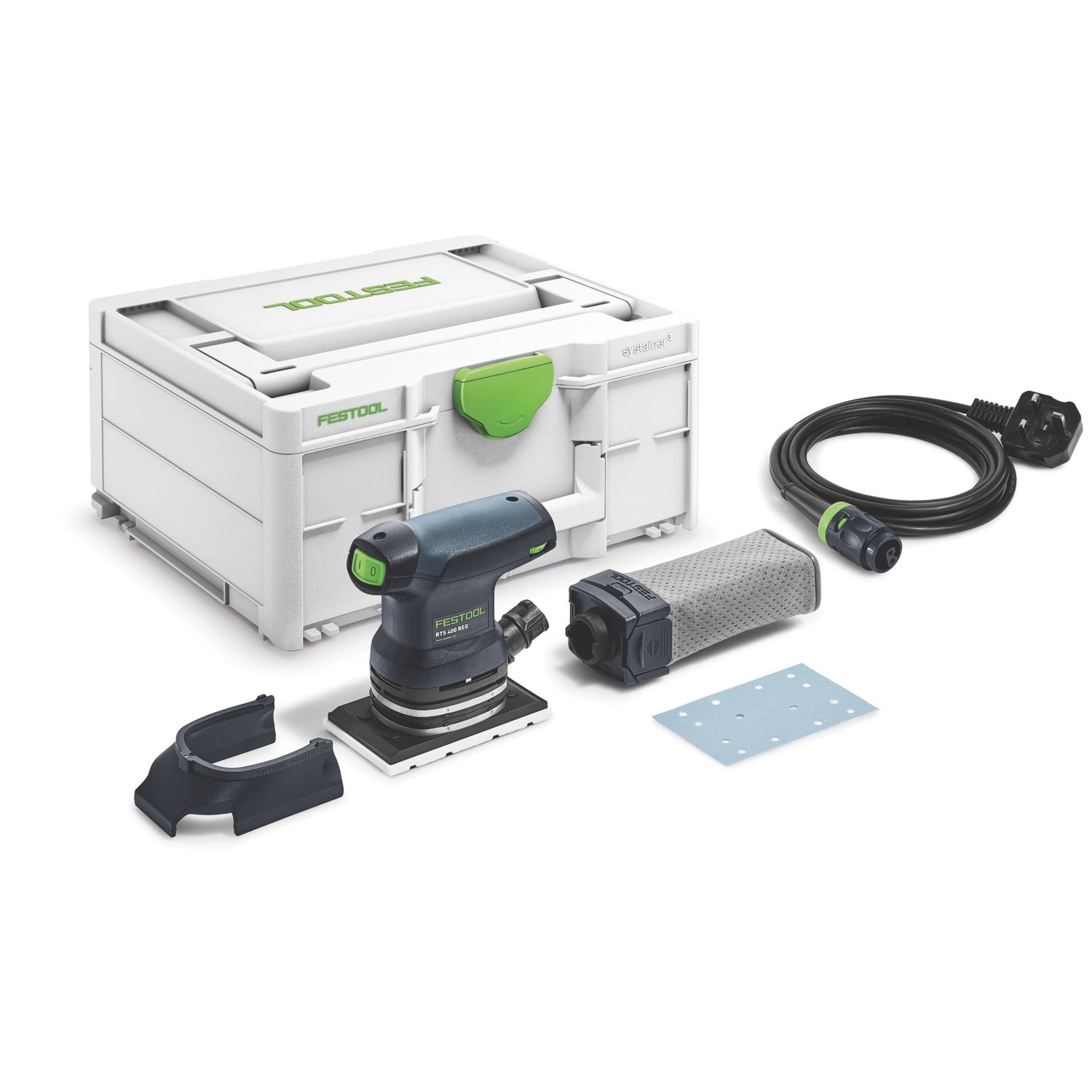 Festool Rutscher RTS 400 REQ-Plus 3.15" Electric Sheet Sander 230V (165HN)