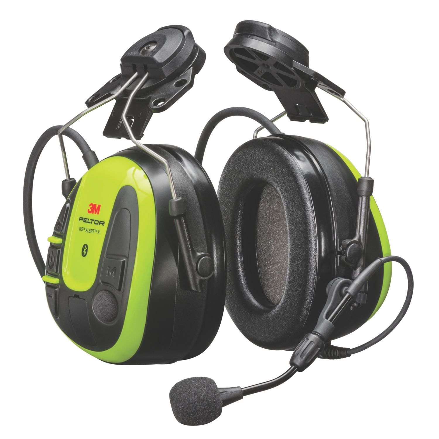 3M Peltor WS Alert X (Helmet Attachment) Wireless Bluetooth Headset 30dB (167YM)