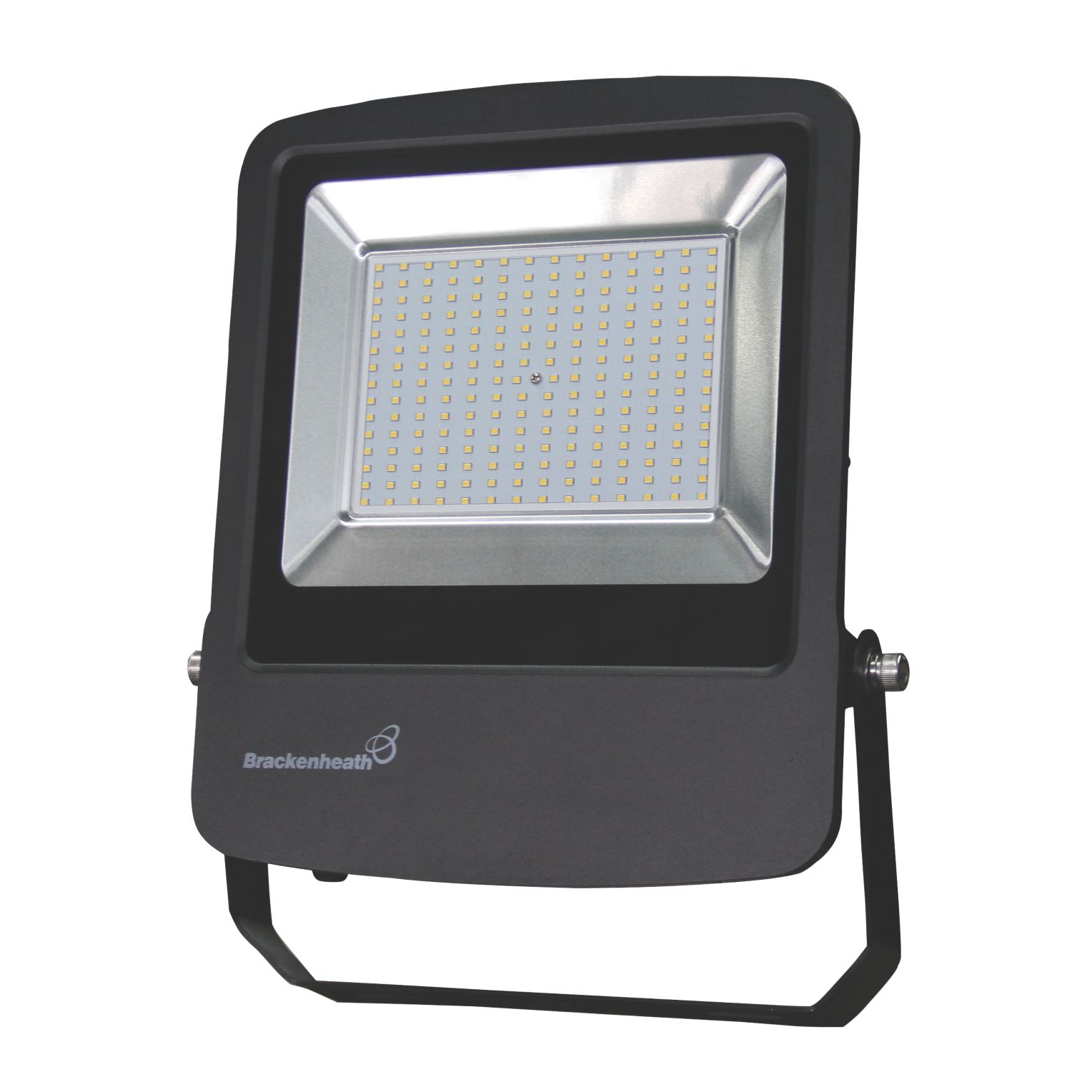 Brackenheath Rex Outdoor LED Industrial Floodlight With Photocell Black 150W 13,500lm (168FJ)