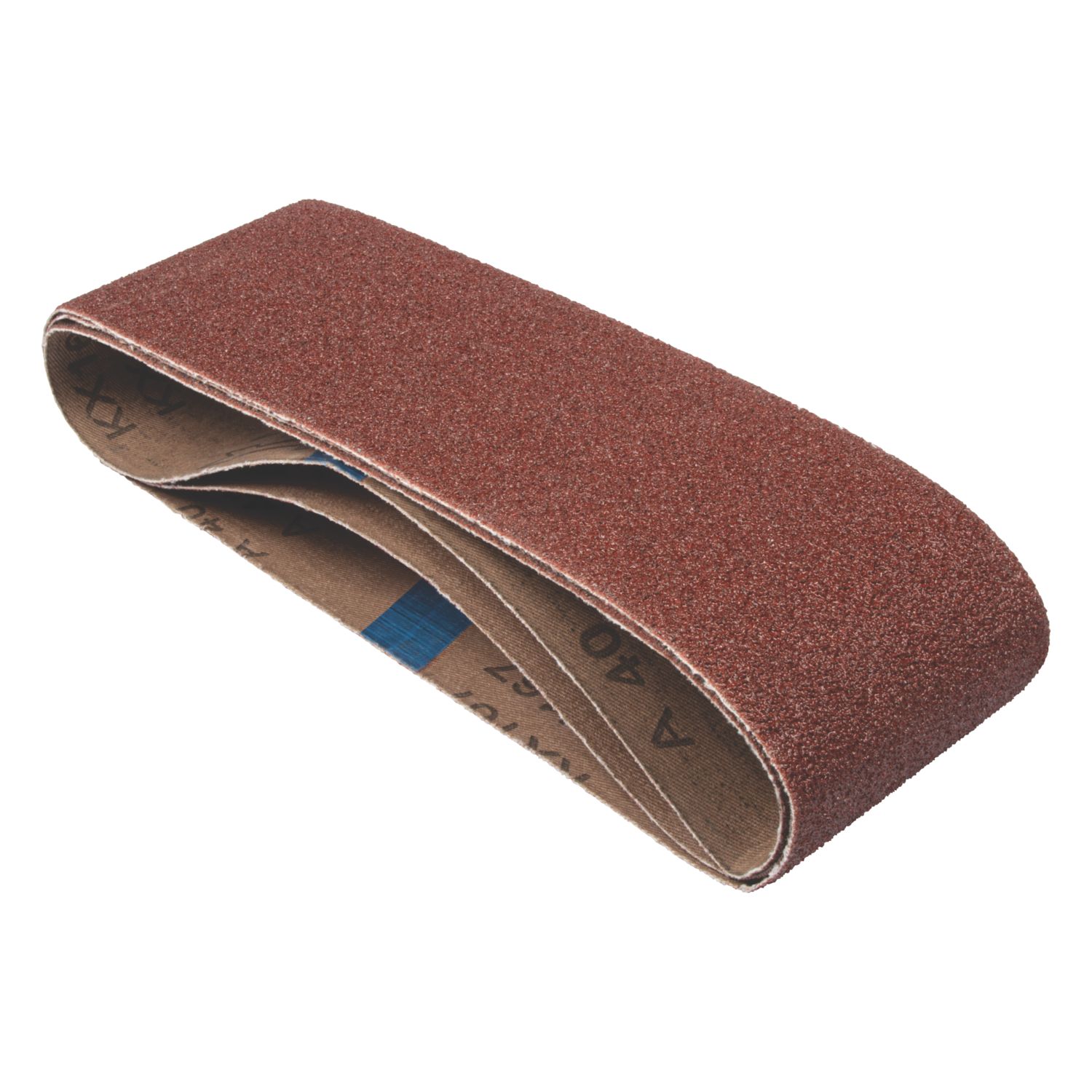 Trend AB/B75/40A 40 Grit Multi-Material Sanding Belts 457mm x 75mm 3 Pack (168RH)