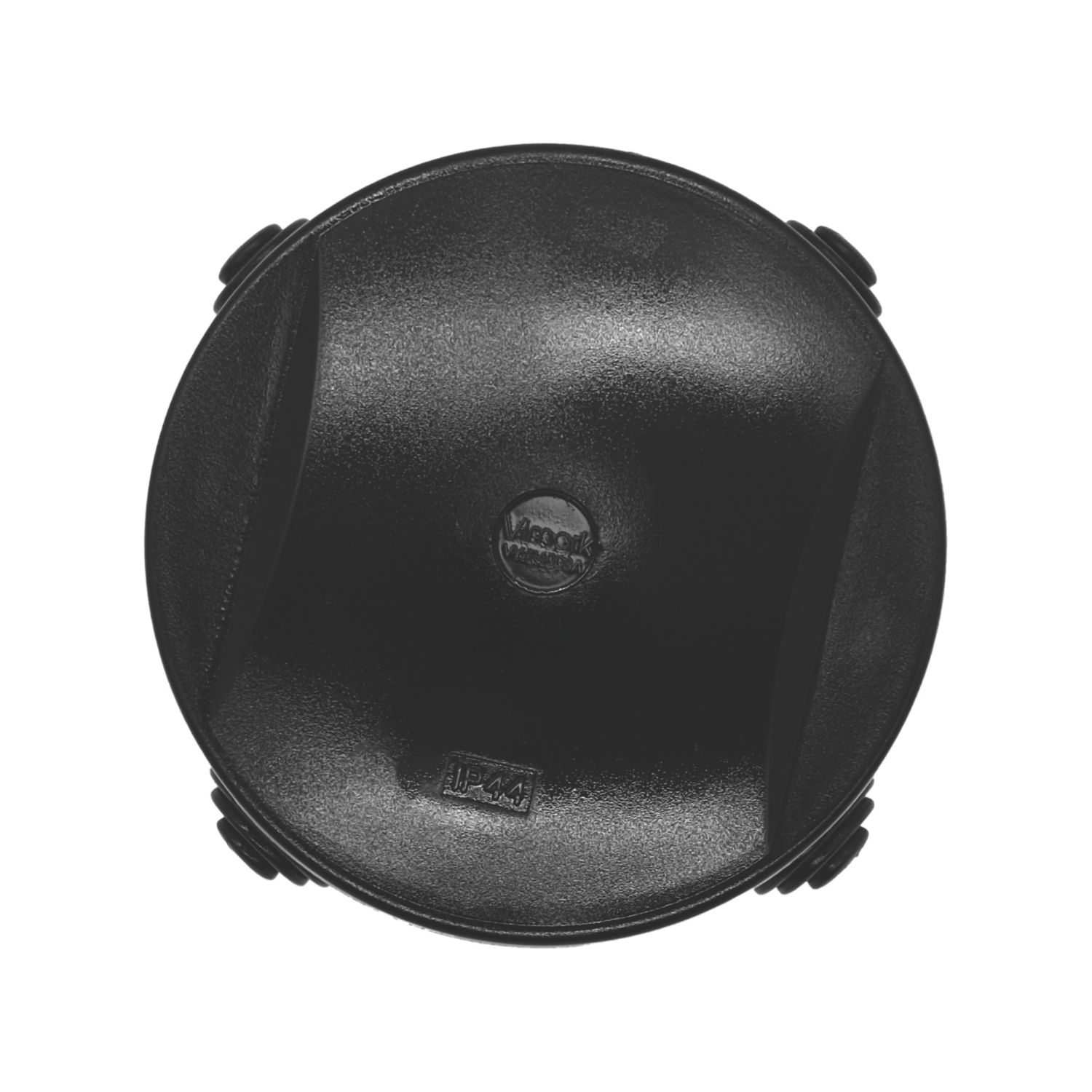 Vimark 4-Entry Round Junction Box with Knockouts 83mm x 51mm x 83mm (168YE)