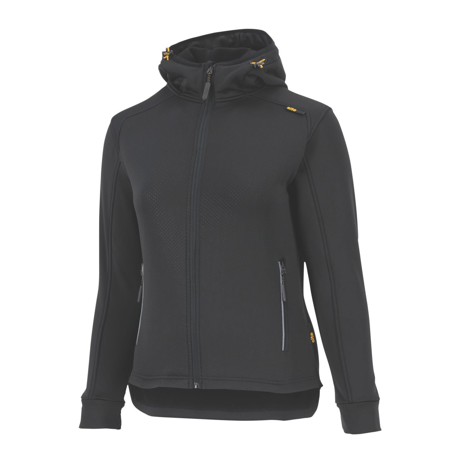 Site Dunfee Womens Hoodie Black Size 10 (169FM)