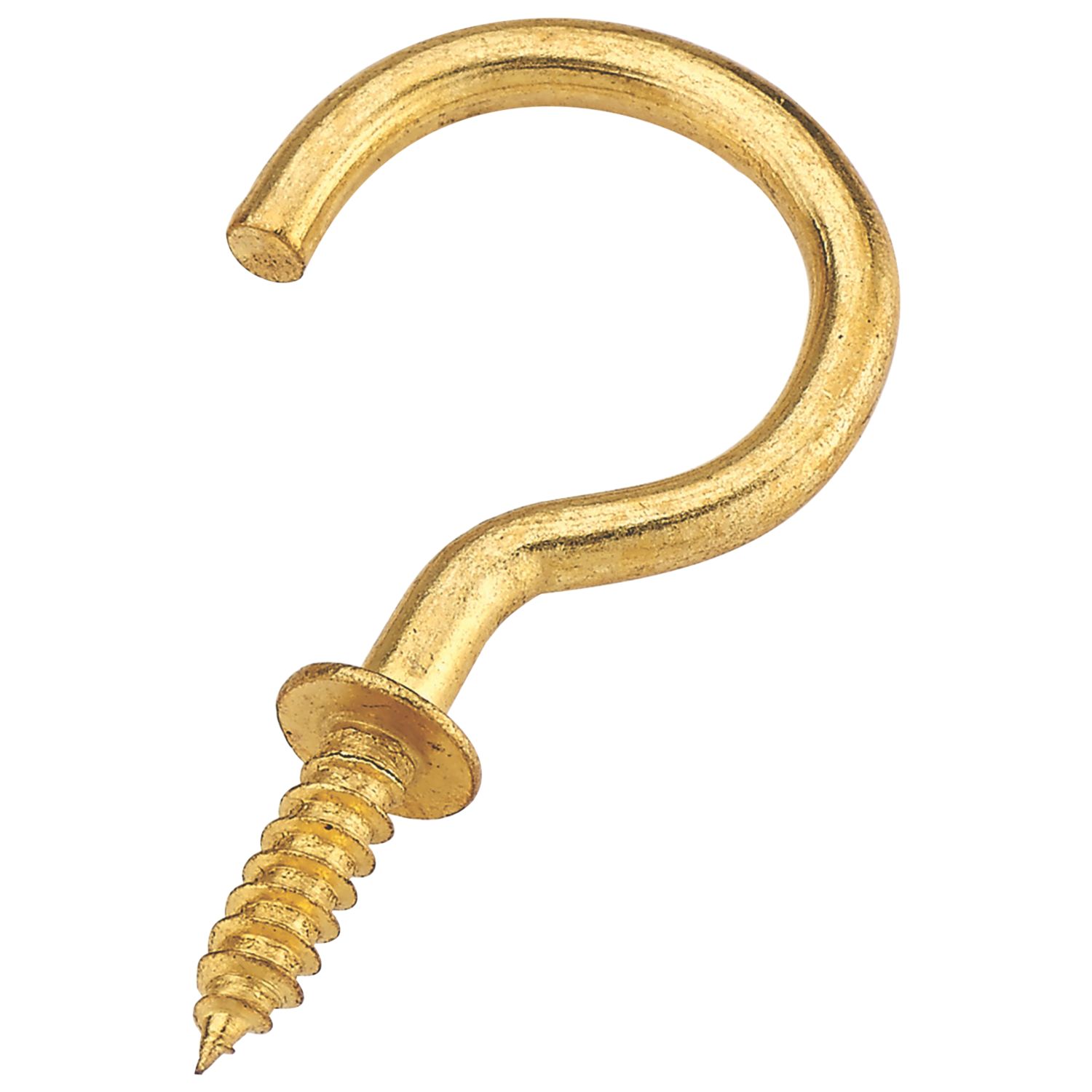 Easyfix Electro Brass Cup Hooks x 10 Pack (17104)