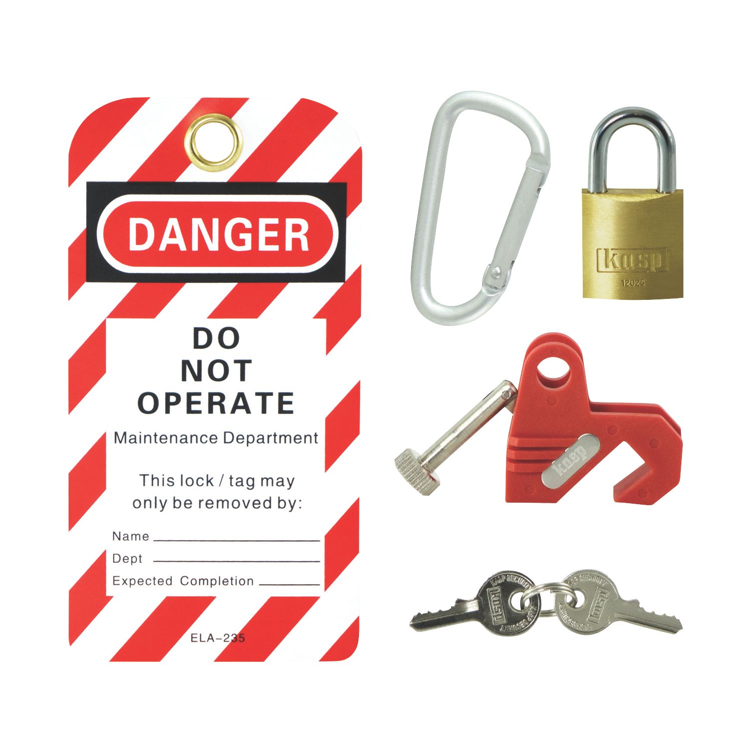 Kasp MCB Lock Off Kit (1718T)