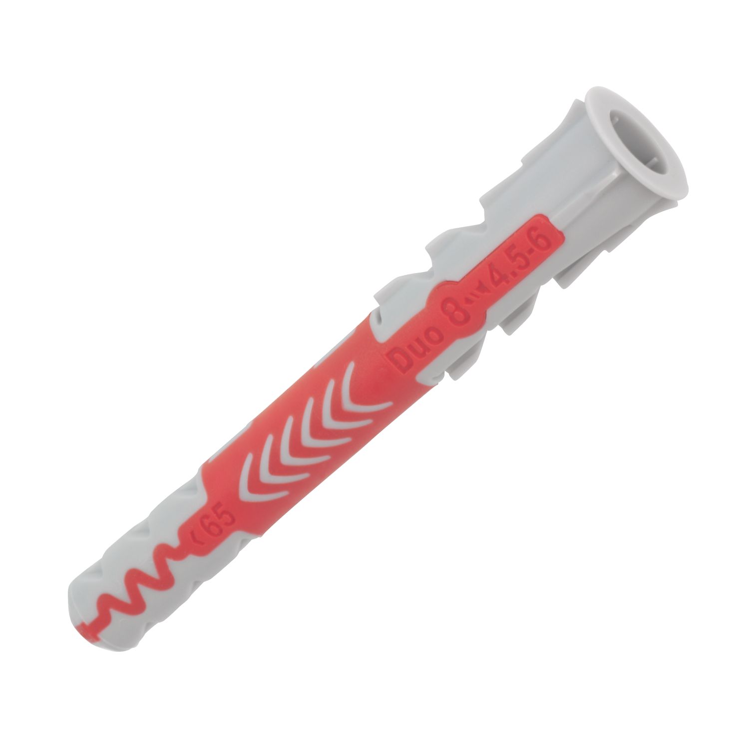 Fischer DuoPower Long Nylon Wall Plugs 8mm x 65mm 50 Pack (171HL)