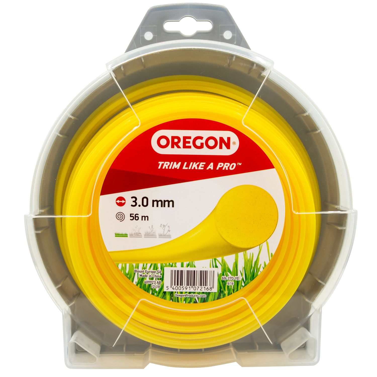 Oregon Yellow Trimmer Line 3mm x 15m (173JP)