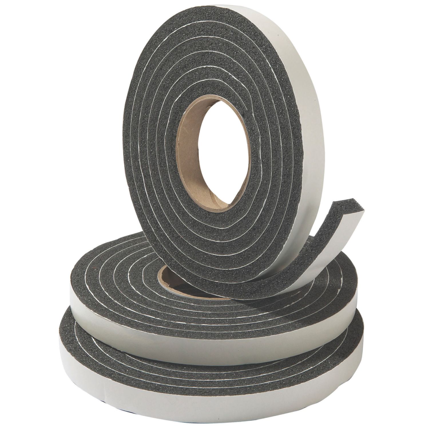 Stormguard Jumbo Rubber Foam Weatherstrips Black 3m 3 Pack (173TF)