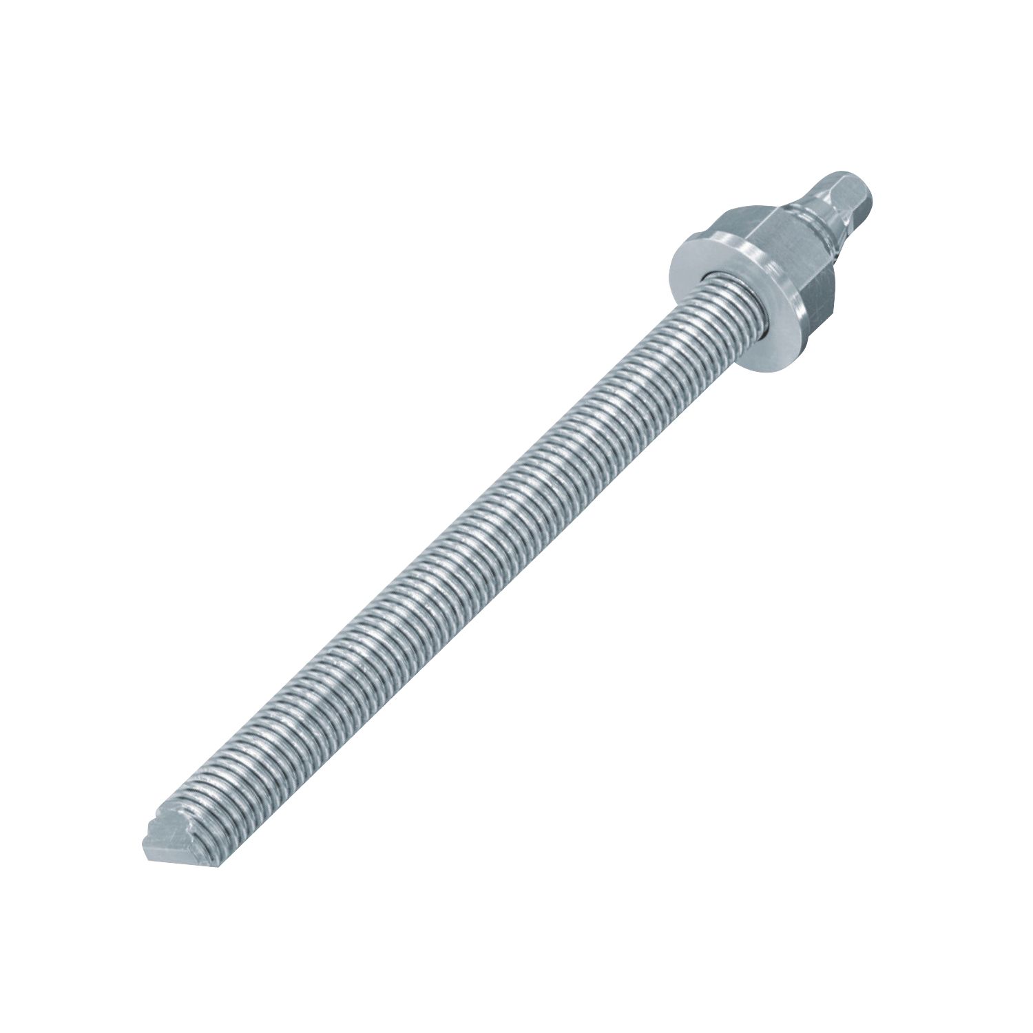 Fischer Zinc-Plated Steel Threaded Rods M12 x 220mm 10 Pack (174PX)