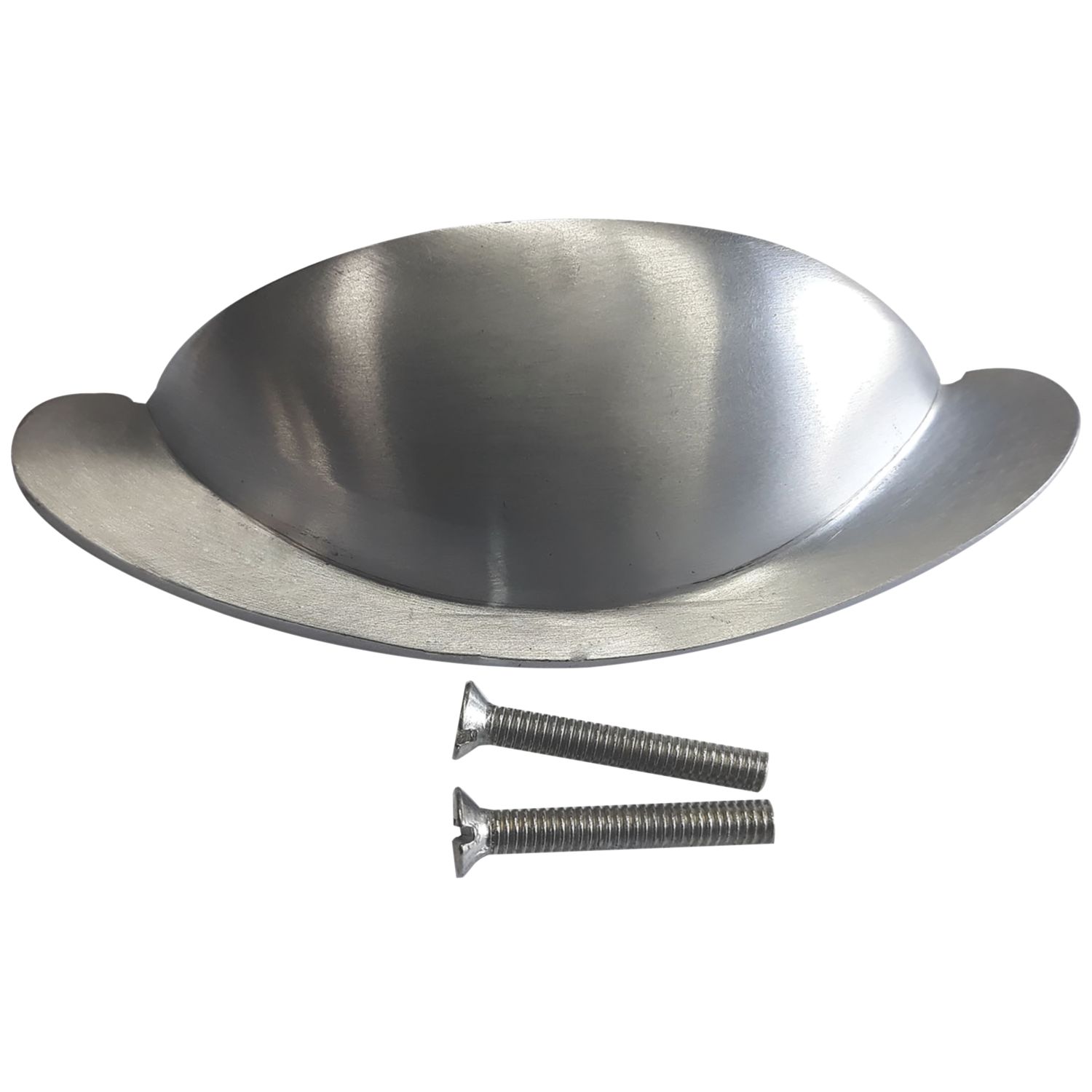 Essentials Shell Handles 64mm Matt Chrome (17512)