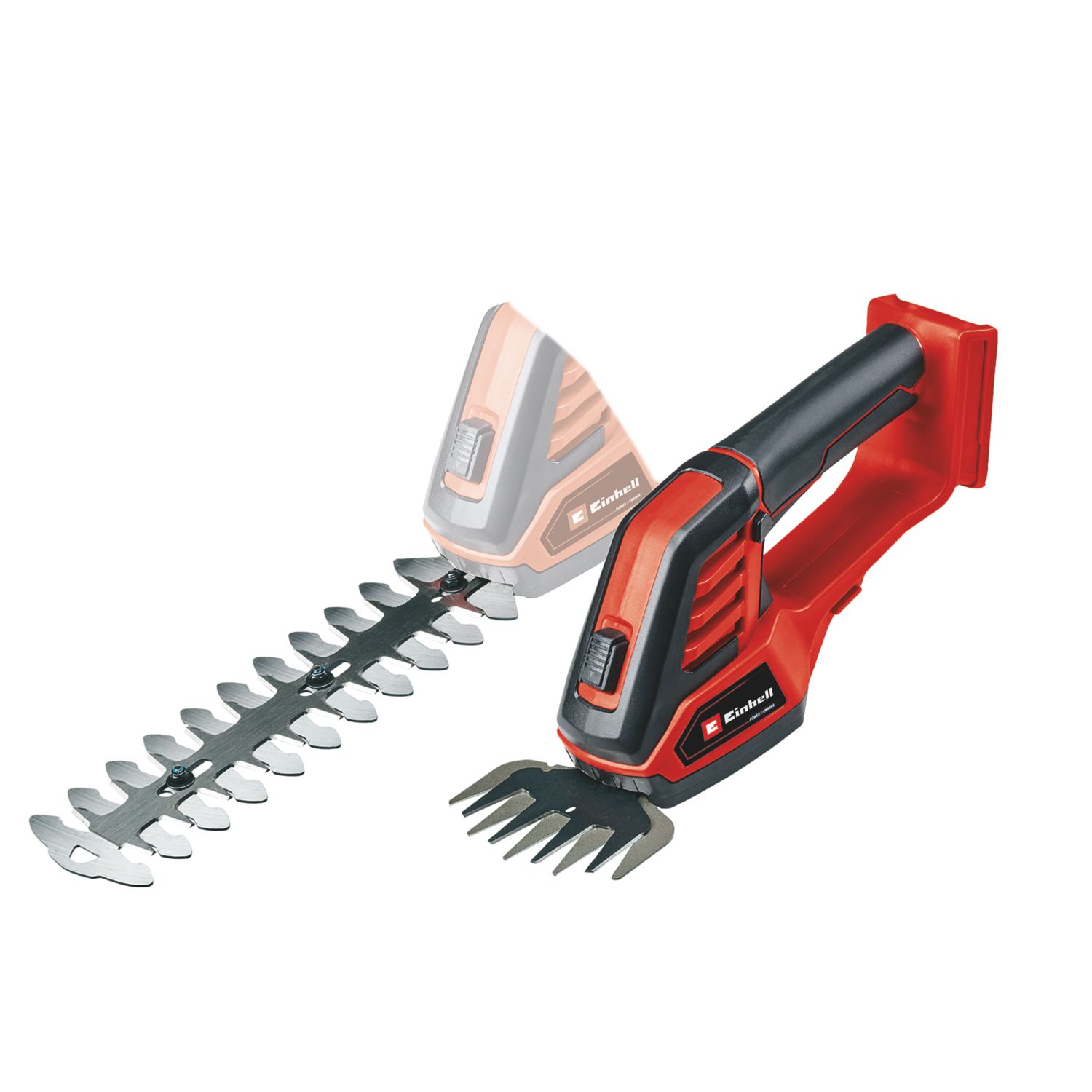 Einhell GE-CG 18/100 Li-Solo 18V Li-Ion Power X-Change Cordless Grass & Hedge Shears - Bare (175FC)