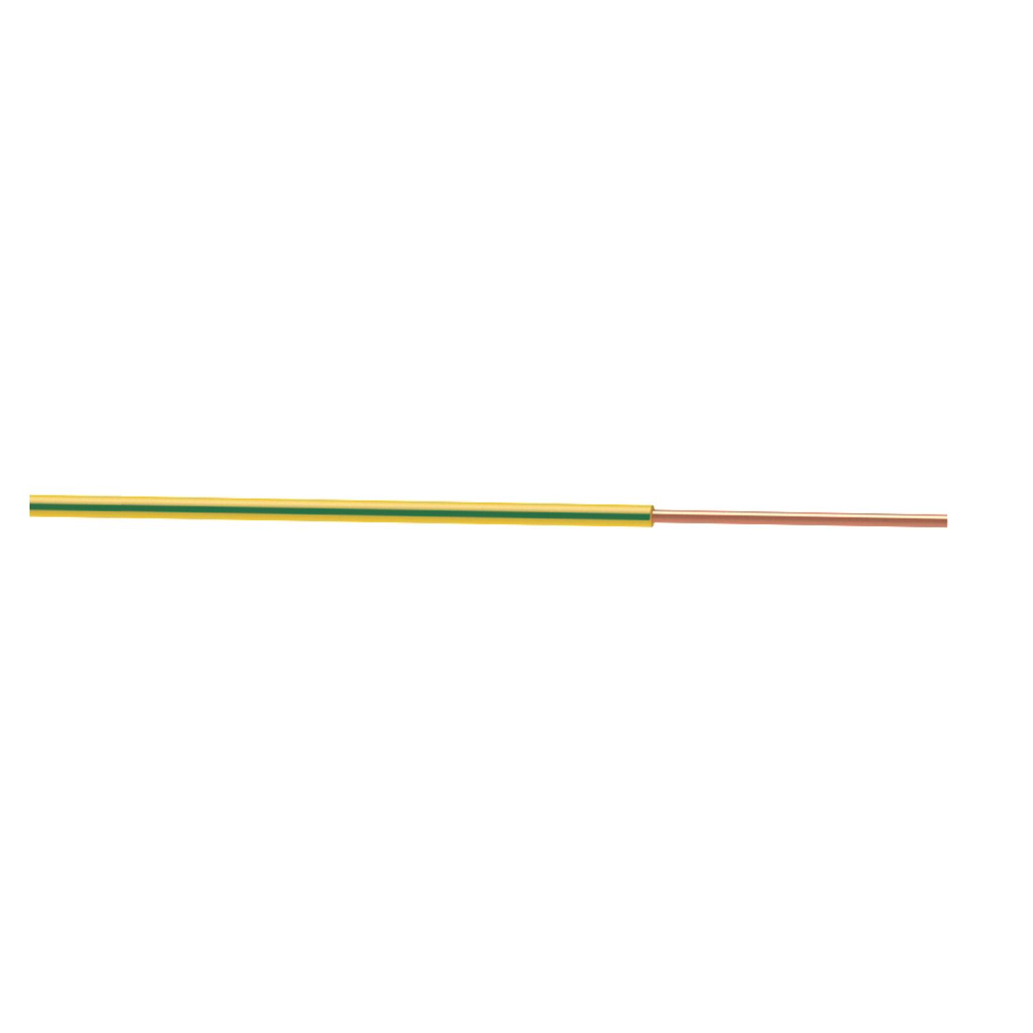 Time 6491X Green/Yellow 1-Core 2.5mm² Conduit Cable 25m Drum (175JY)