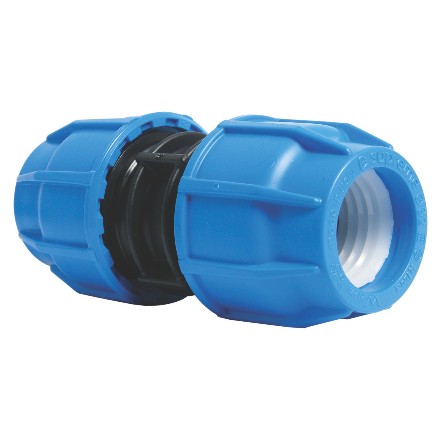 FloPlast 492012 MDPE Coupler 25mm x 25mm (17684)