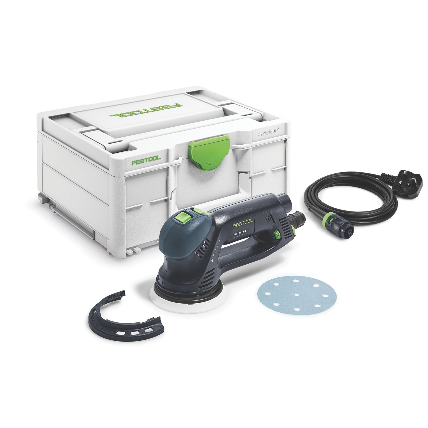 Festool RO125 FEQ-Plus Rotex 125mm Electric Geared Eccentric Sander 230V (176HN)