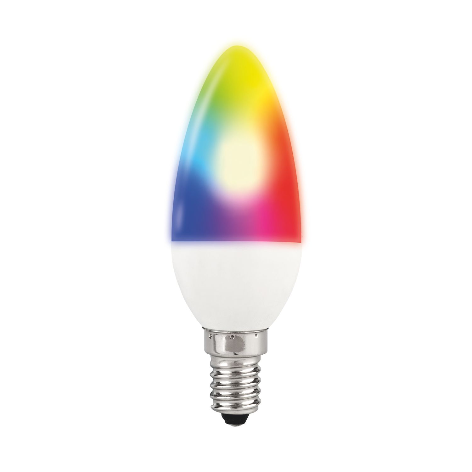 TCP E14 Candle RGB & White LED Smart Light Bulb 4.5W 350lm (176TX)