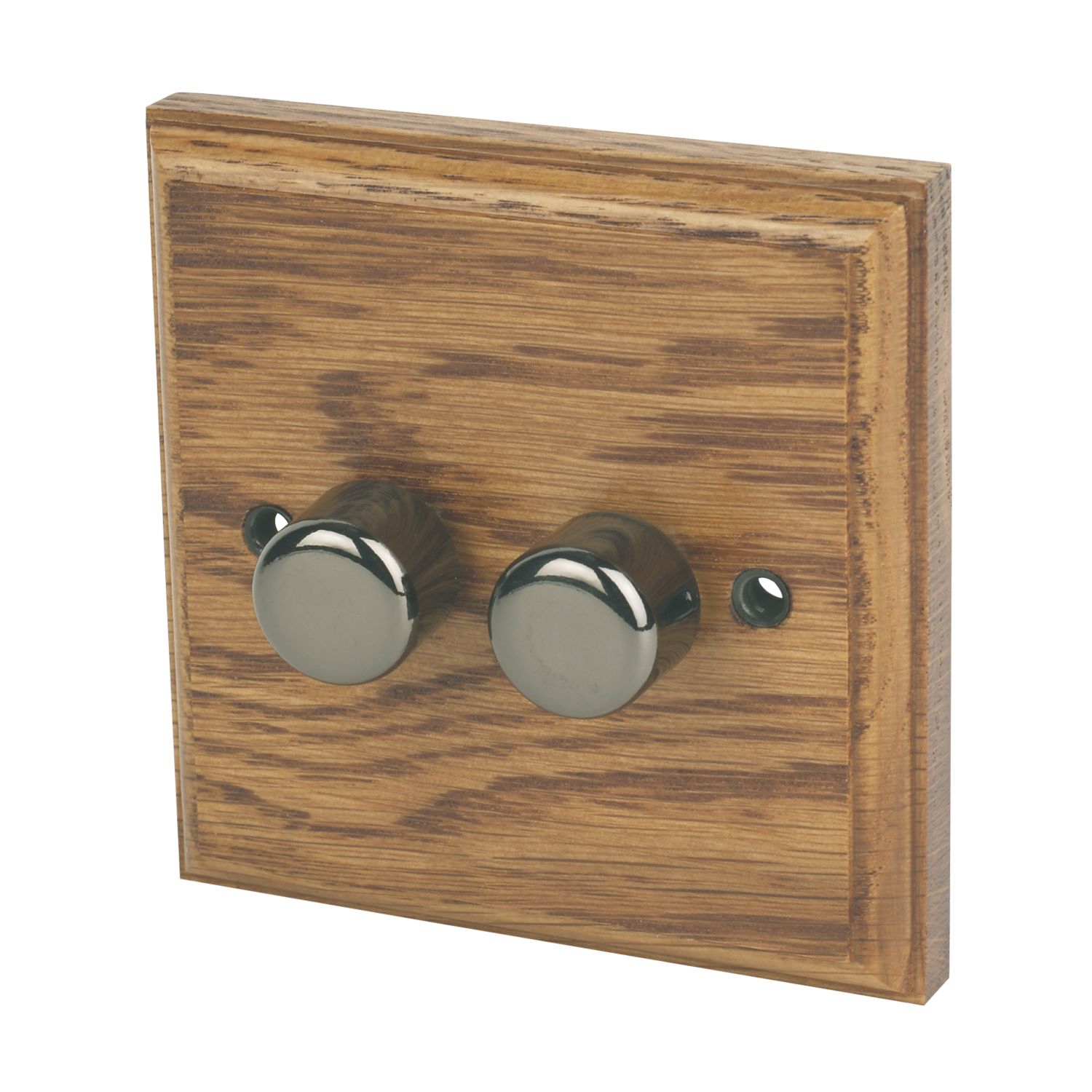 Varilight 2-Gang 2-Way LED Dimmer Switch Medium Oak (1773H)