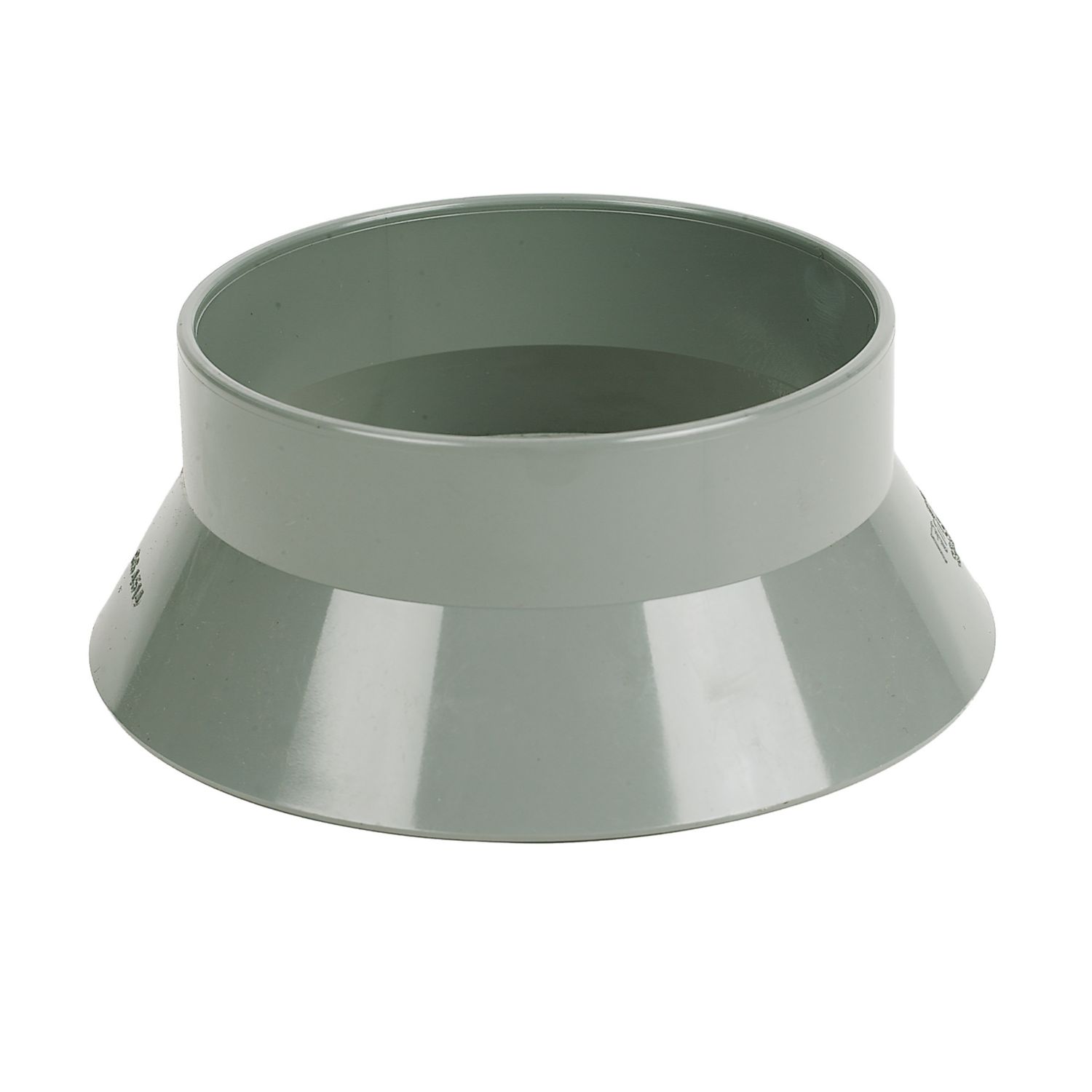 FloPlast Solvent Weld End Ventilation Collar Grey 110mm (17772)