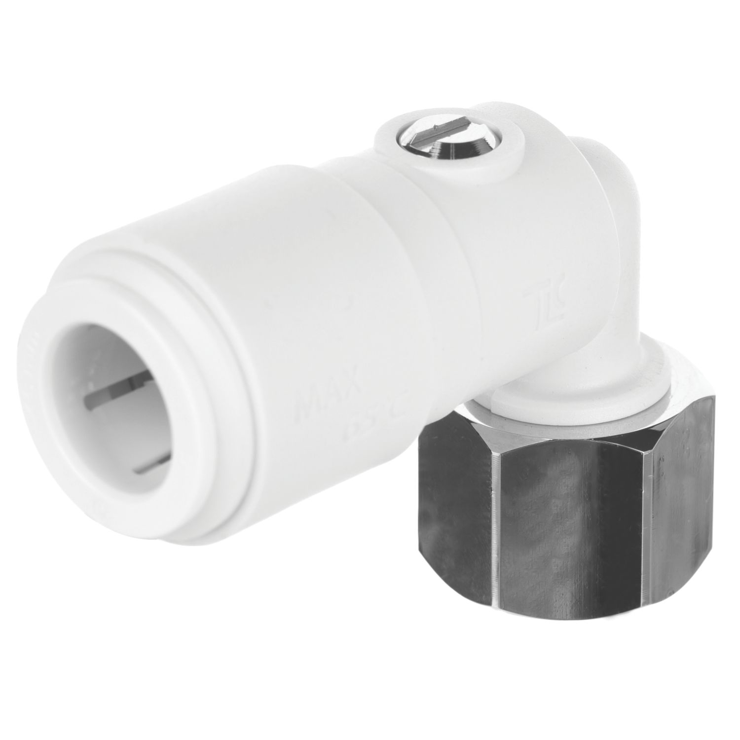 Flomasta Angled Service Valve 15mm x 1/2" (177KR)
