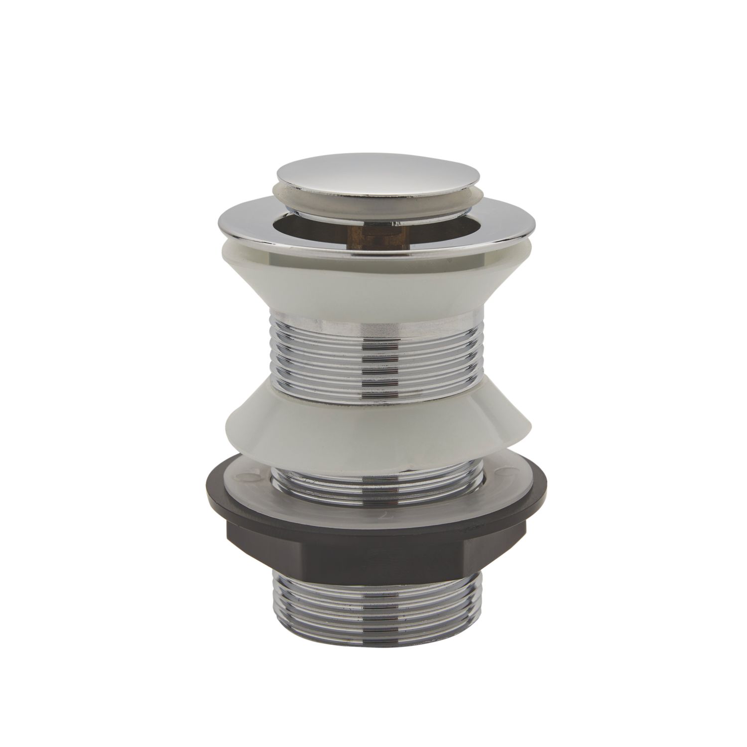 Highlife Bathrooms Unslotted Pop Up Mini Basin Waste Chrome 60mm (177YW)