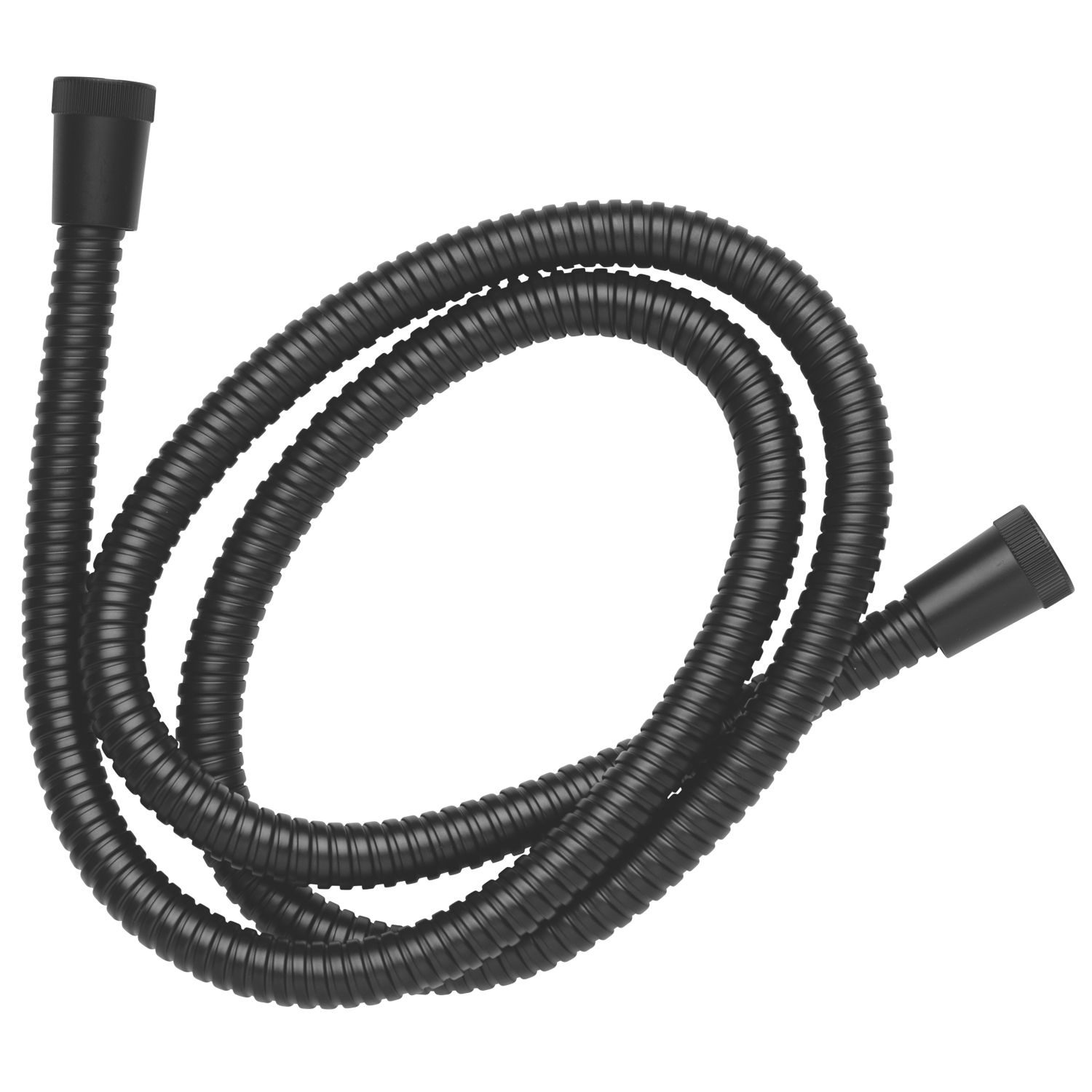 Croydex Nero Shower Hose Matt Black 10mm x 1.75m (179KK)