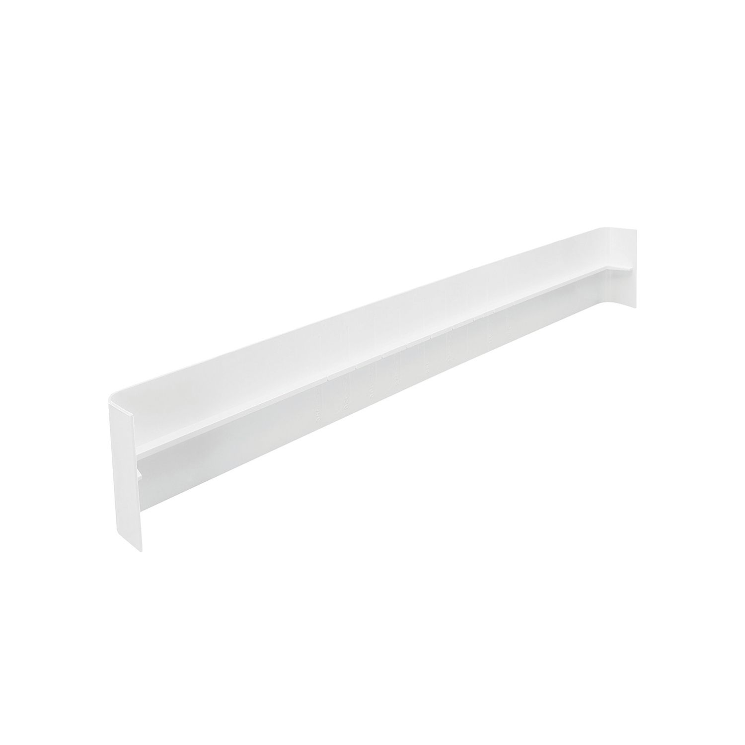 FloPlast In-Line Fascia Joints White 500mm x 35mm 2 Pack (180RV)
