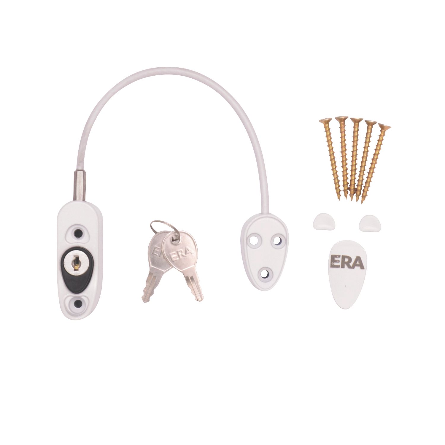 ERA Safety Locking Restrictor White 89mm (1819T)
