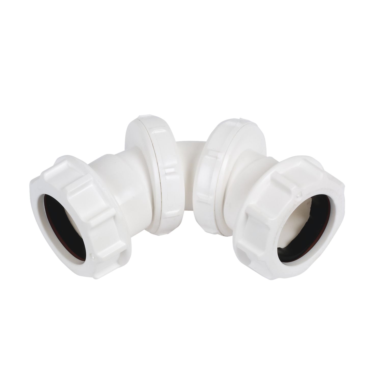 FloPlast WC14 Universal Compression Waste Adjustable Bend 90° 32mm (18369)
