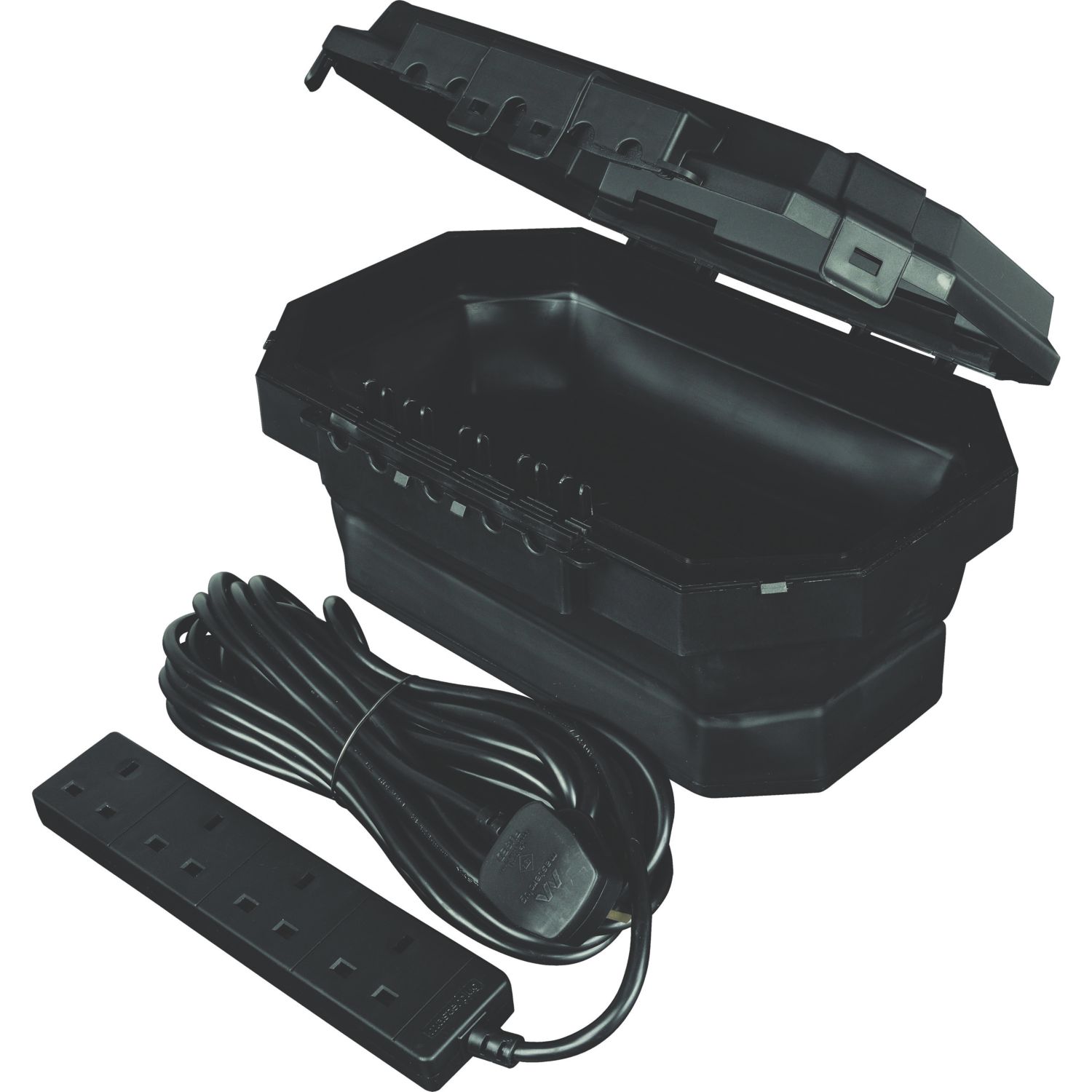 Masterplug IP54 Weatherproof Outdoor Enclosure 376mm x 230mm x 154mm (183CH)