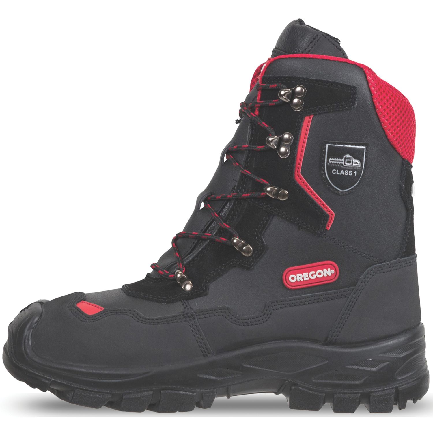 Oregon Yukon Safety Chainsaw Boots Black Size 5.5 (183JH)