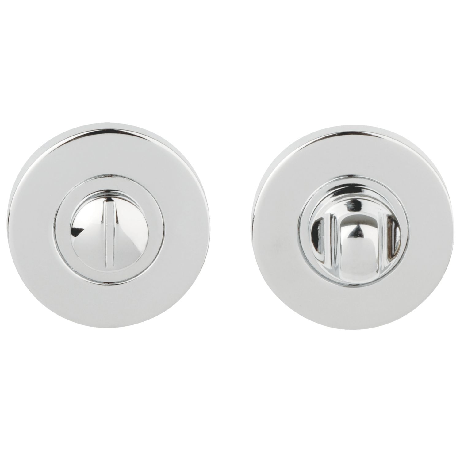 Jigtech Standard Thumbturn Set Polished Chrome 52mm (184HP)