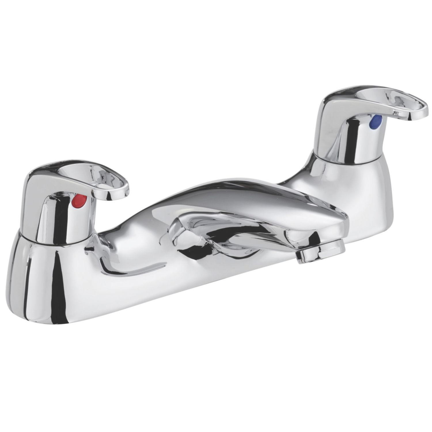 Bristan Cadet Deck Mounted Bath Filler Tap Chrome (185GF)
