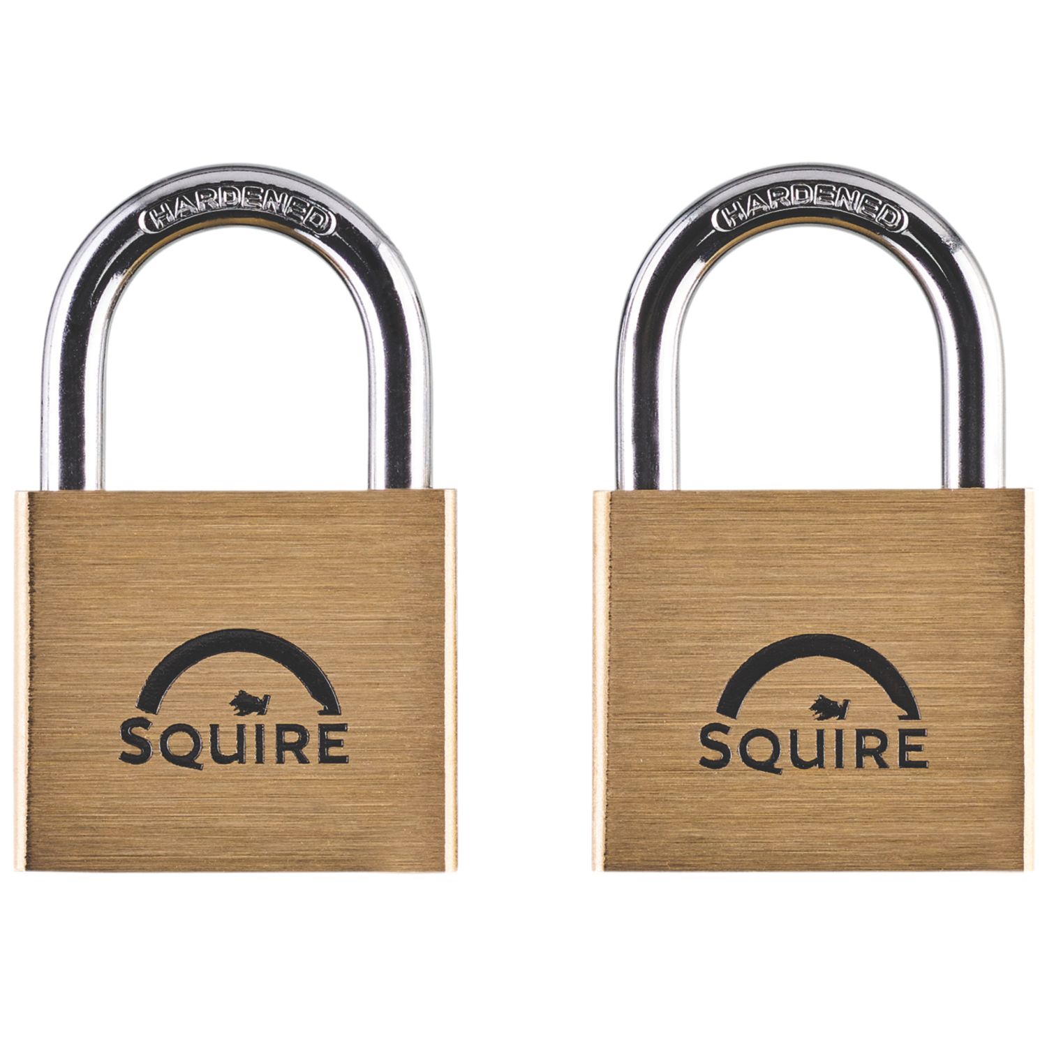 Squire LN4T Brass All-Weather Padlock 39.5mm 2 Pack (185PU)